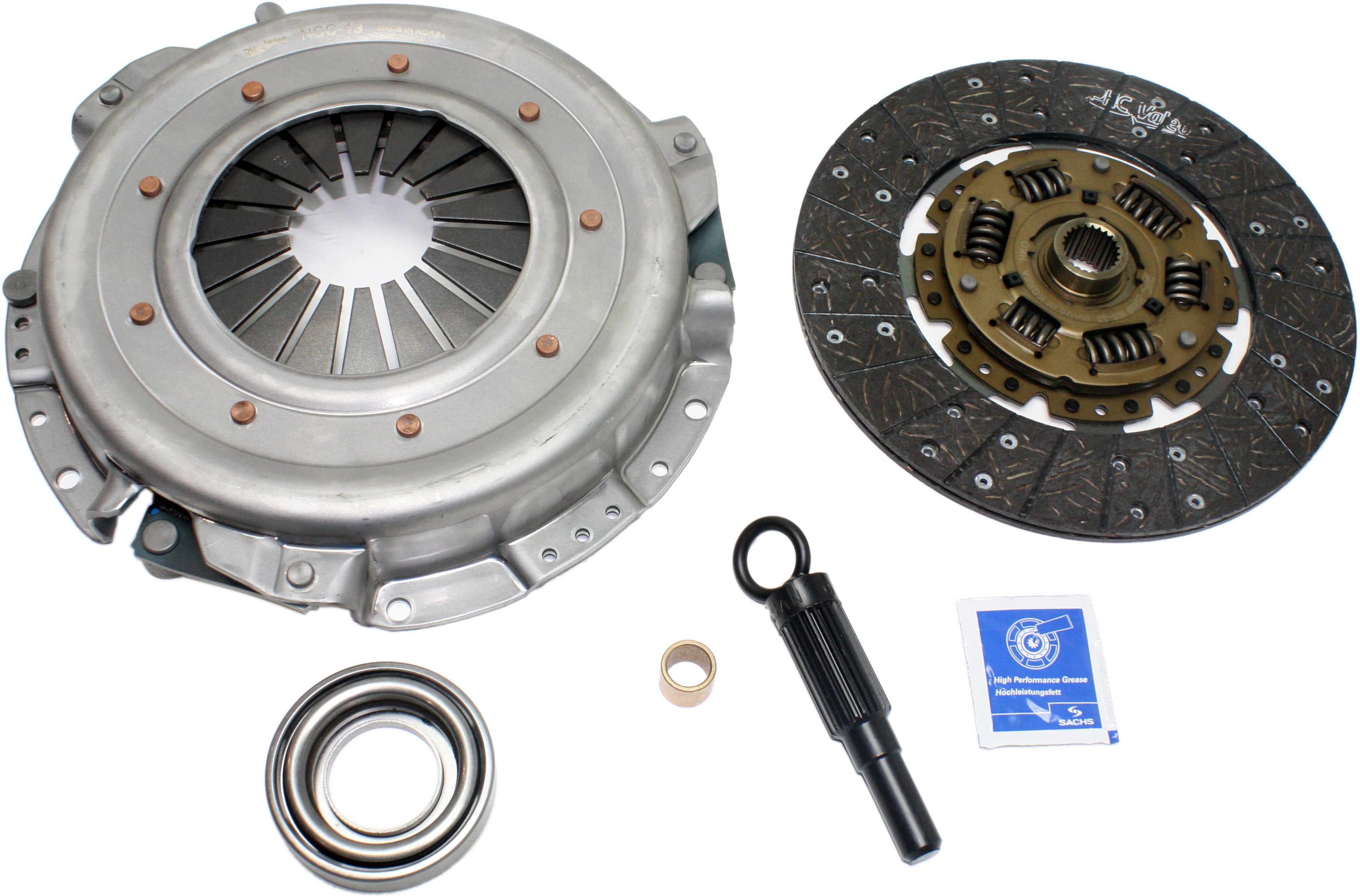 AM SACHS CLUTCH KIT 9-7-8 in. OD x 1 in. ID disc diameter 24 teeth Does not include flywheel clut SKU S2KF69503