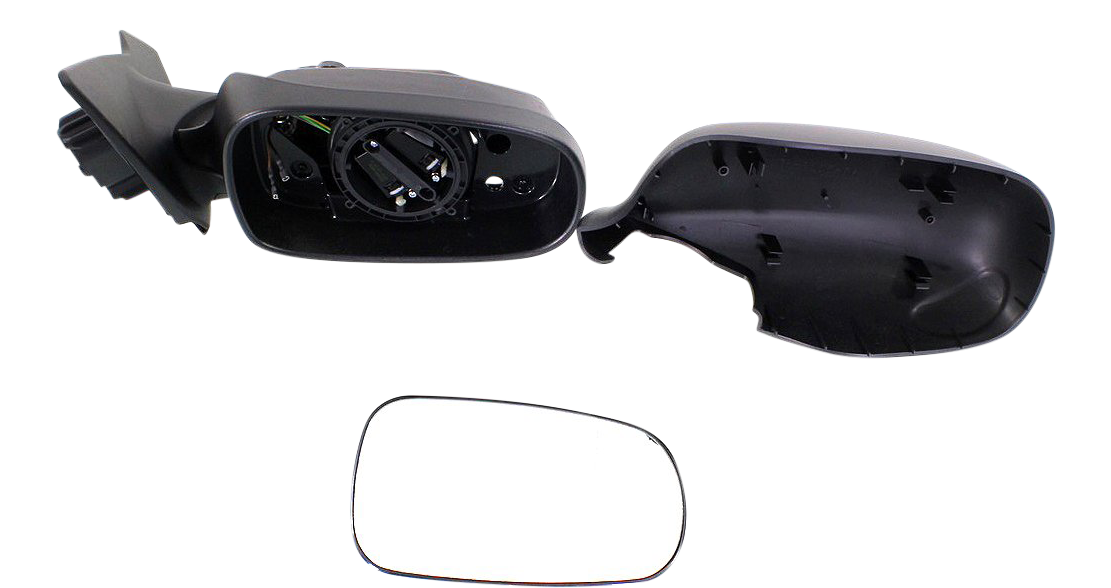 AM SAAB 9-3-03-11 MIRROR RH Power Power Folding Heated Paintable No Memory Sedan Wagon SKU SA11ER Partslink SB1321106 OEM 12798098 PFM