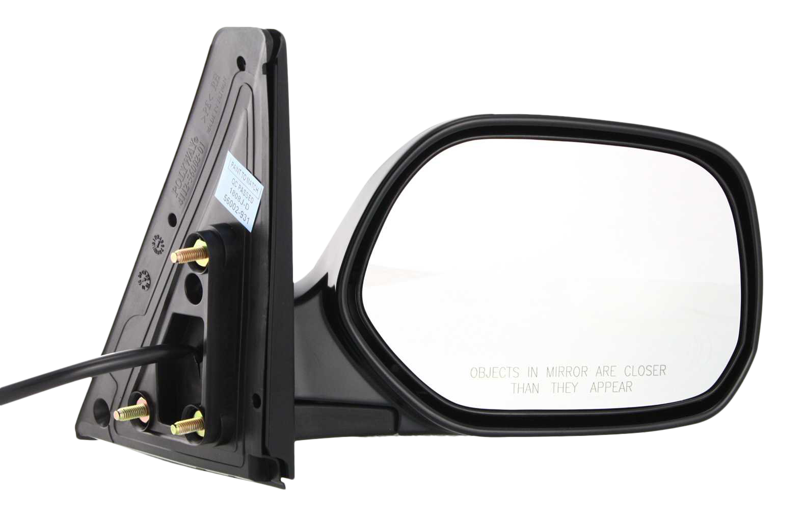 AM XB 04-06 MIRROR RH Power Manual Folding Non Heated Paintable SKU SC10ER Partslink SC1321101 OEM 8791052520