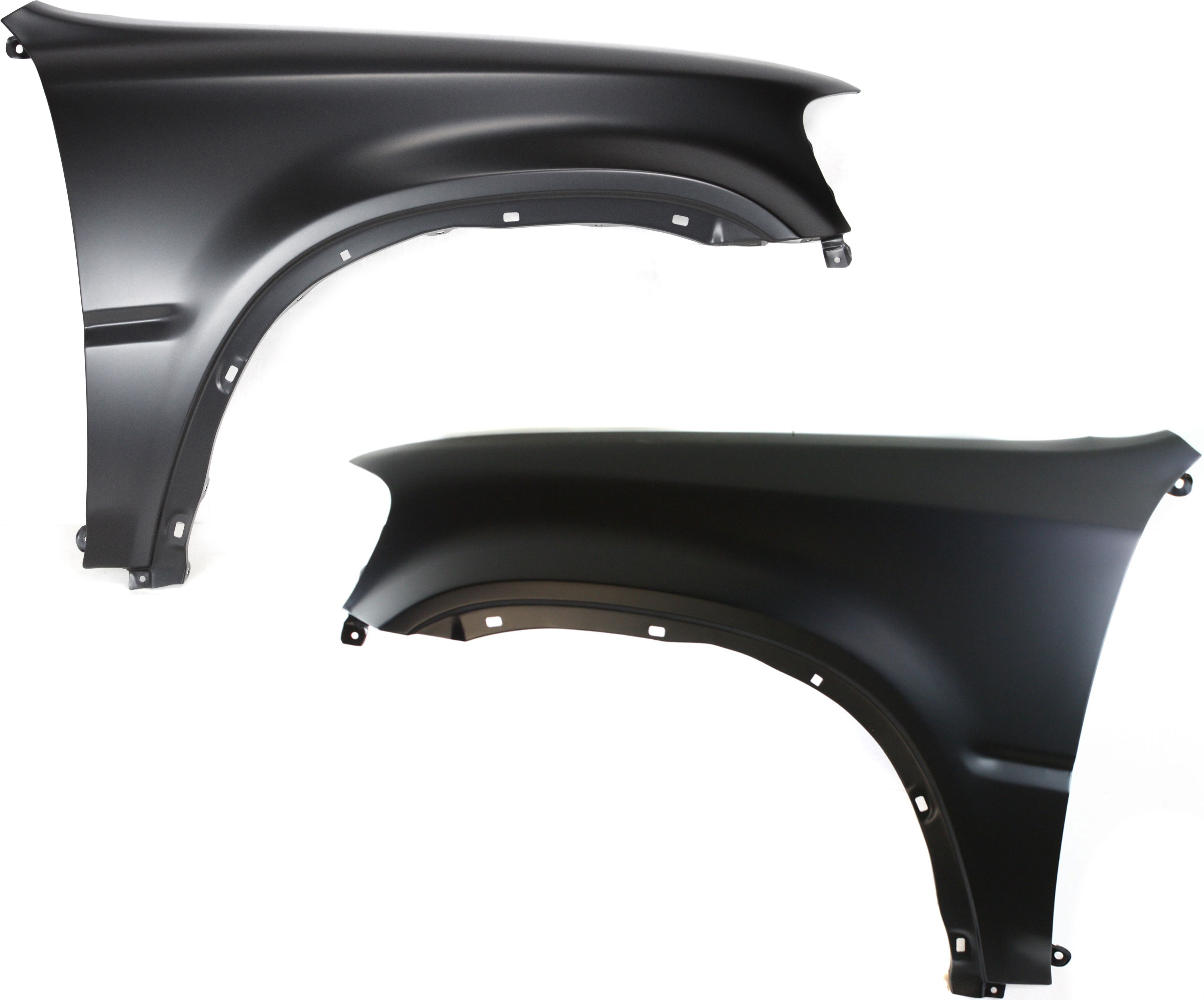 AM CR V 97-01 FRONT FENDER RH AND LH Primed SKU SET 10071 Partslink HO1241148 HO1240148 OEM 60211S10A90ZZ 60261S10A90ZZ