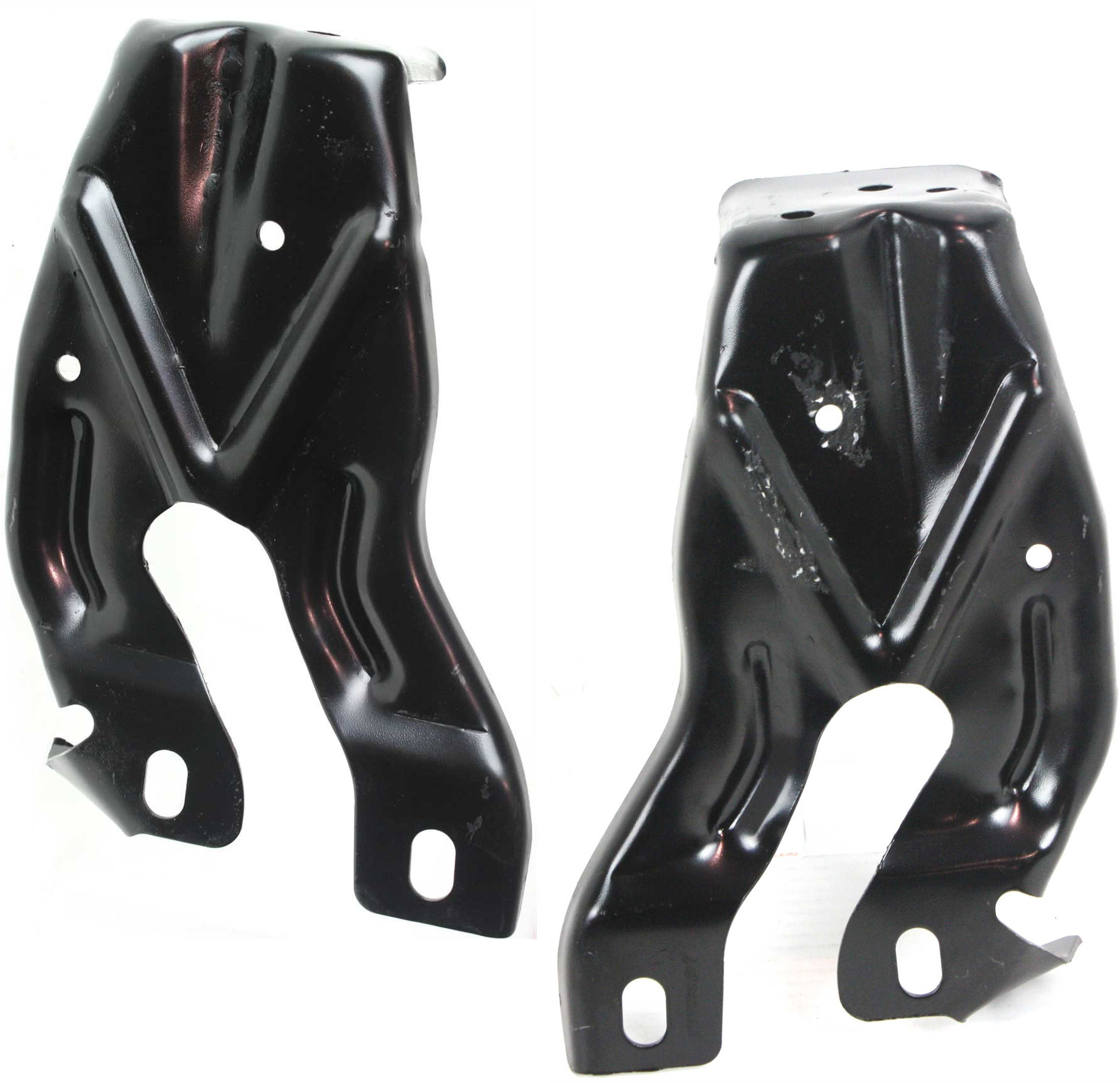 AM FRONTIER 98-00 XTERRA 00-04 FRONT BUMPER BRACKET RH AND LH Included Mounting Bracket SKU SET 10536 Partslink NI1067115 NI1066115 OEM 622143S530-622153S530