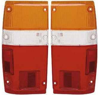 AM 4RUNNER 84-89 TAIL LAMP LENS RH and LH SKU SET 11-1347-02 Partslink TO2809102 TO2808102 OEM 8155189133-8156189133