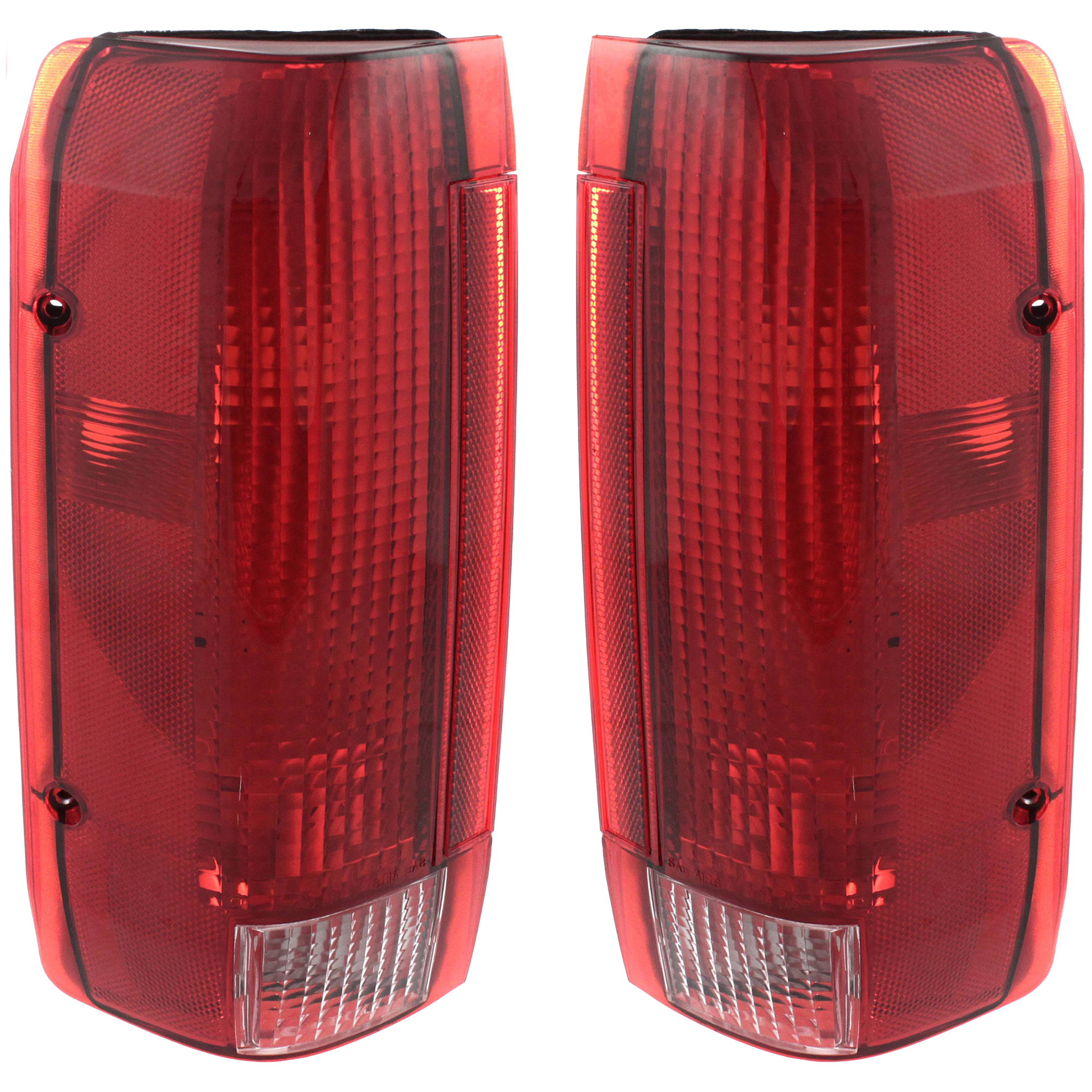 AM BRONCO 90-96 F SERIES 90-97 TAIL LAMP RH AND LH Halogen SKU SET 11-1885-01 Partslink FO2801105 FO2800106 OEM E9TZ13404C E9TZ13405C