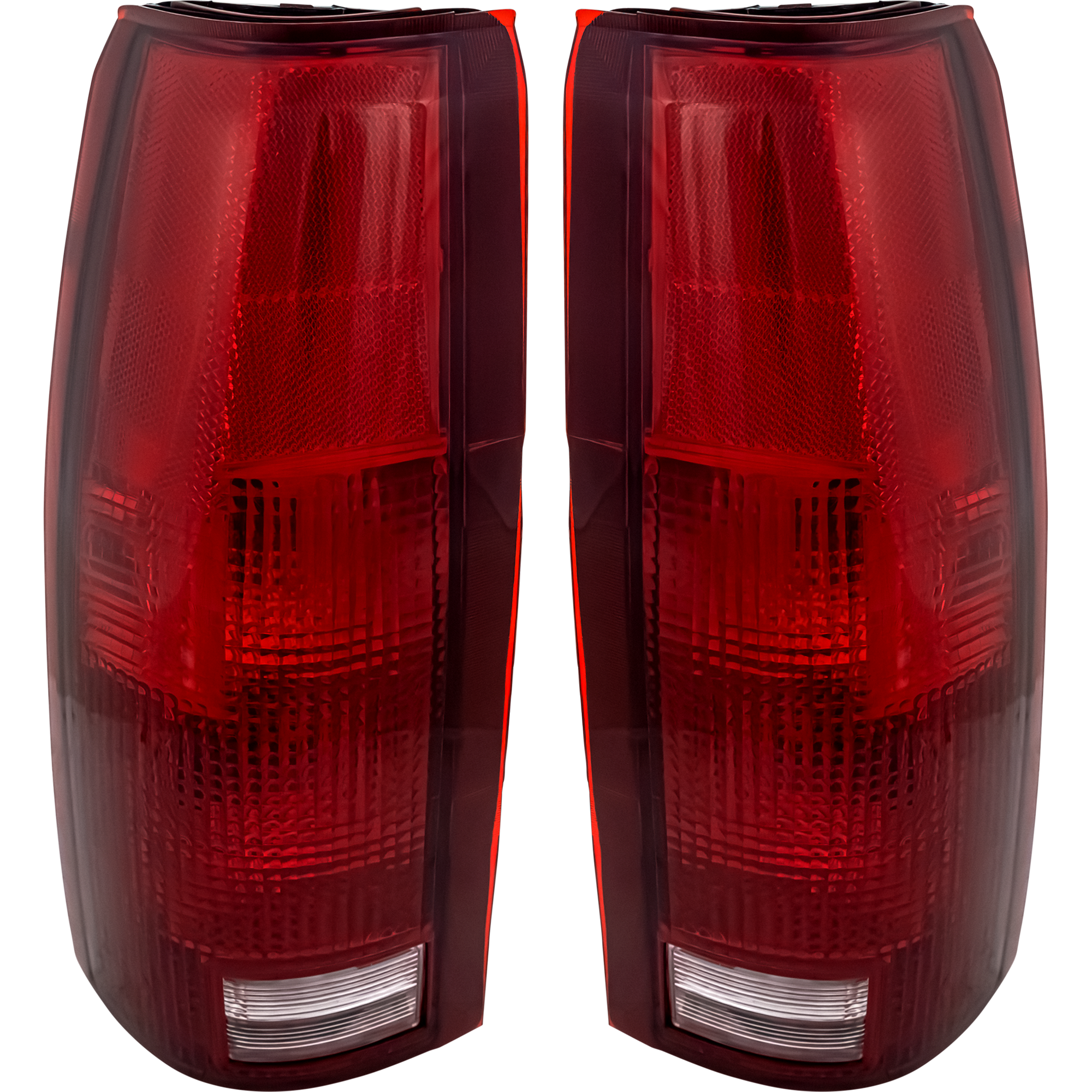 AM C K FULL SIZE PICKUP 88-00 TAIL LAMP RH AND LH Assembly Halogen SKU SET 11-1913-00G Partslink GM2800104 GM2801104 OEM 5977867-5977868