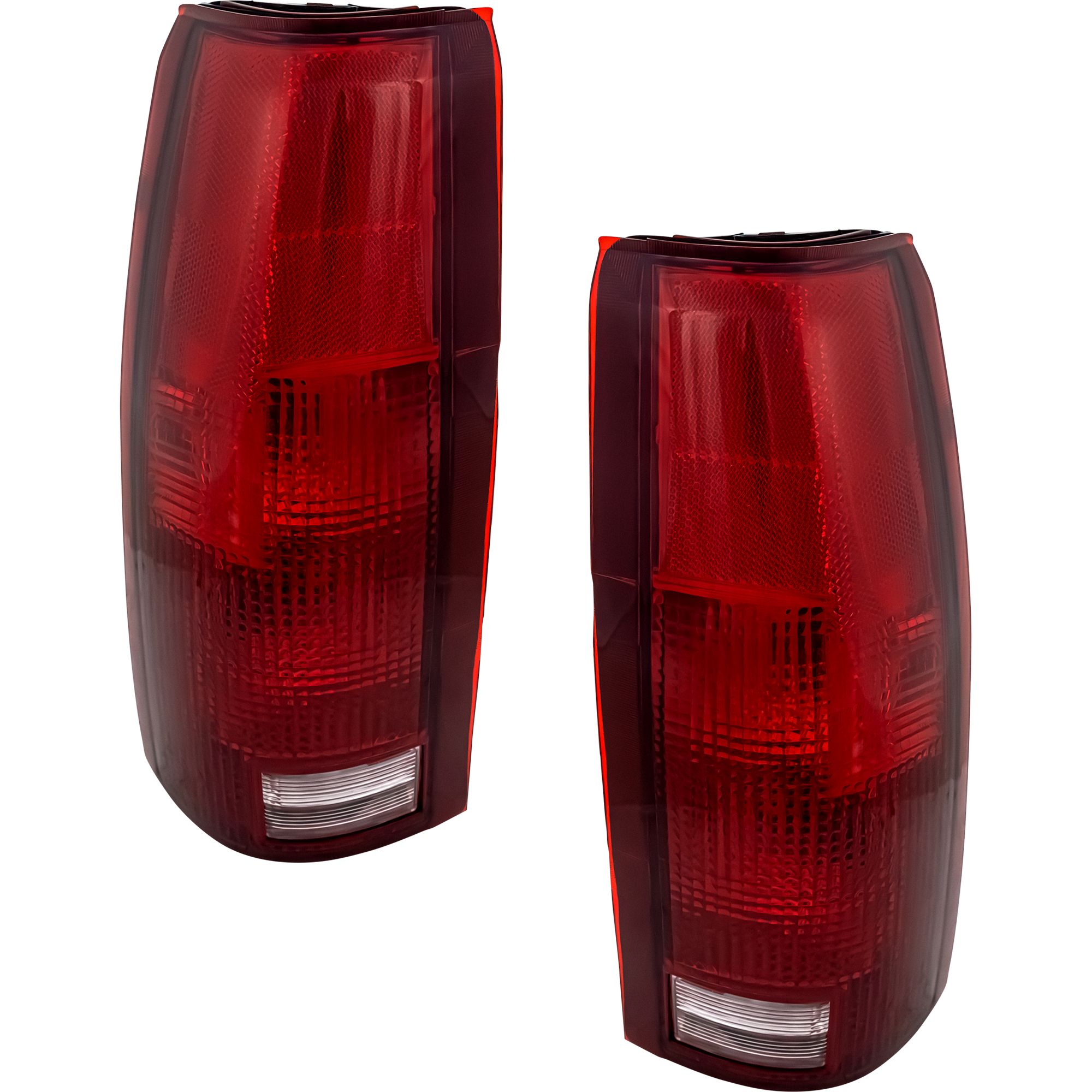 AM C K FULL SIZE PICKUP 88-00 TAIL LAMP RH AND LH Assembly Halogen SKU SET 11-1913-00 Partslink GM2801104 GM2800104 OEM 5977868-5977867