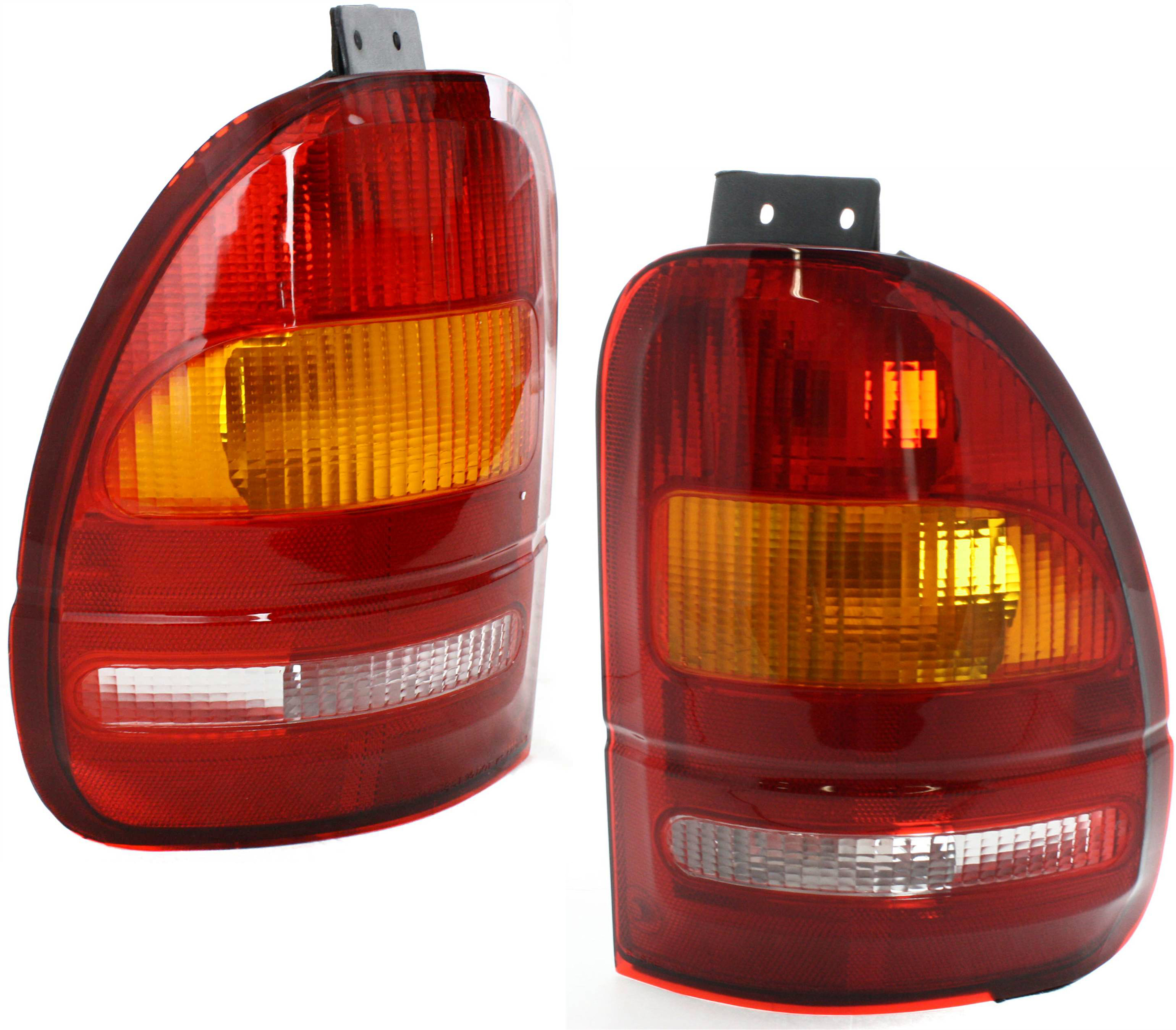 AM WINDSTAR 95-98 TAIL LAMP RH AND LH Lens and Housing SKU SET 11-3006-01 Partslink FO2801112 FO2800112 OEM F58Z13404A F58Z13405A