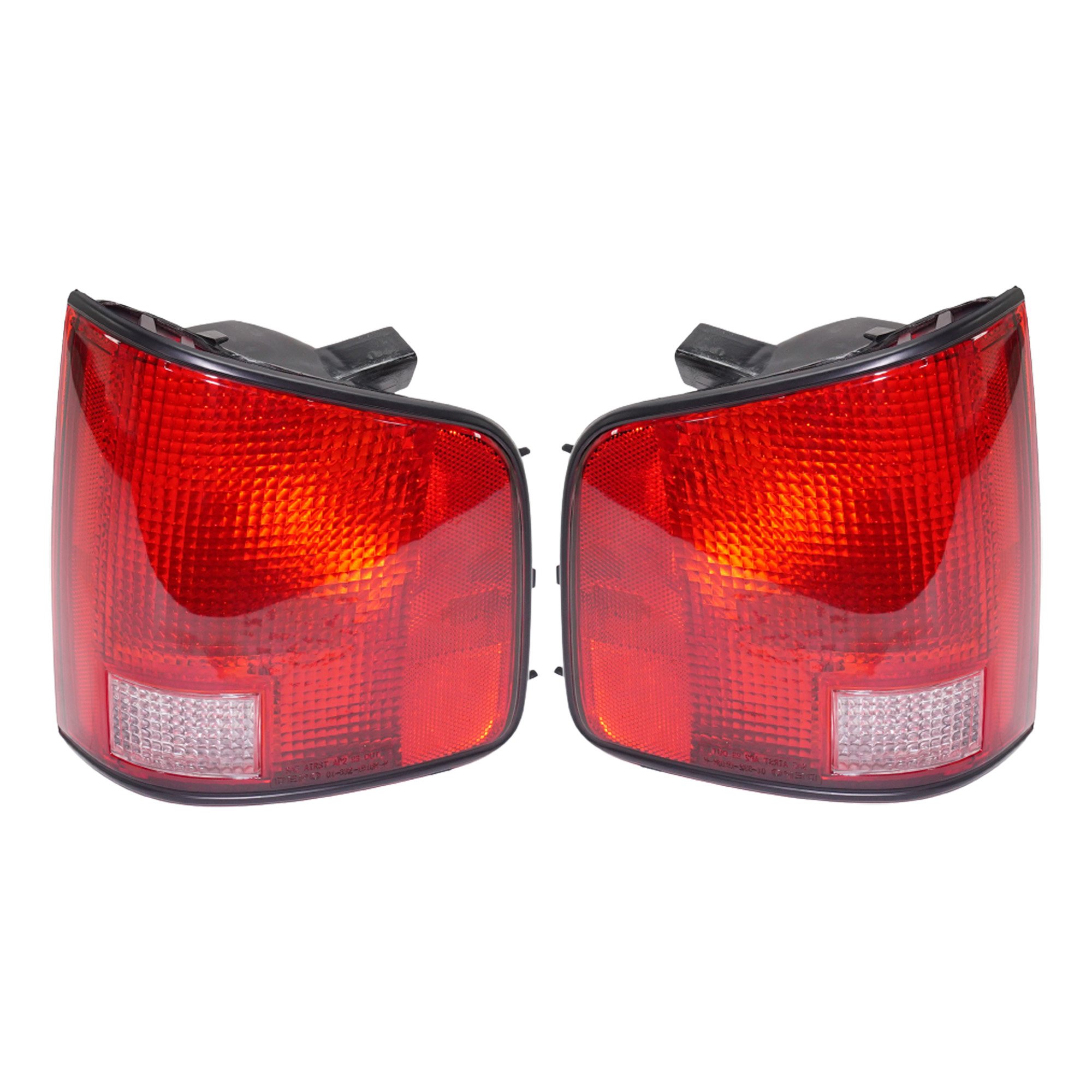 AM S10 SONOMA PICKUP 94-04 TAIL LAMP RH AND LH Lens and Housing Halogen CAPA SKU SET 11-3008-01Q Partslink GM2800124C GM2800168C GM2801124C GM2801168C OEM 5978195-15166763-5978196-15166