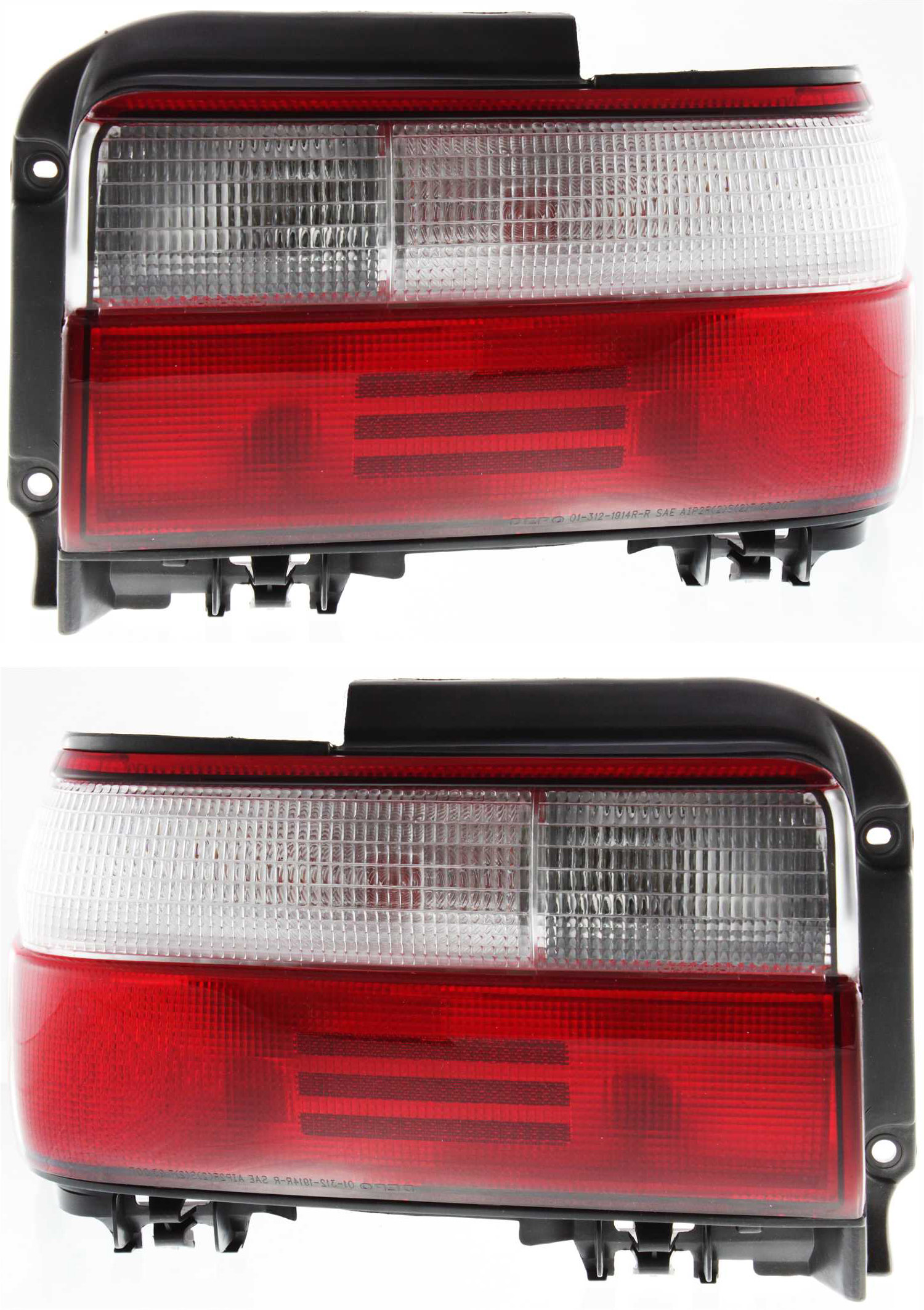 AM COROLLA 96-97 TAIL LAMP RH AND LH Assembly Sedan SKU SET 11-3055-00 Partslink TO2801127 TO2800127 OEM 8155002060-8156002060