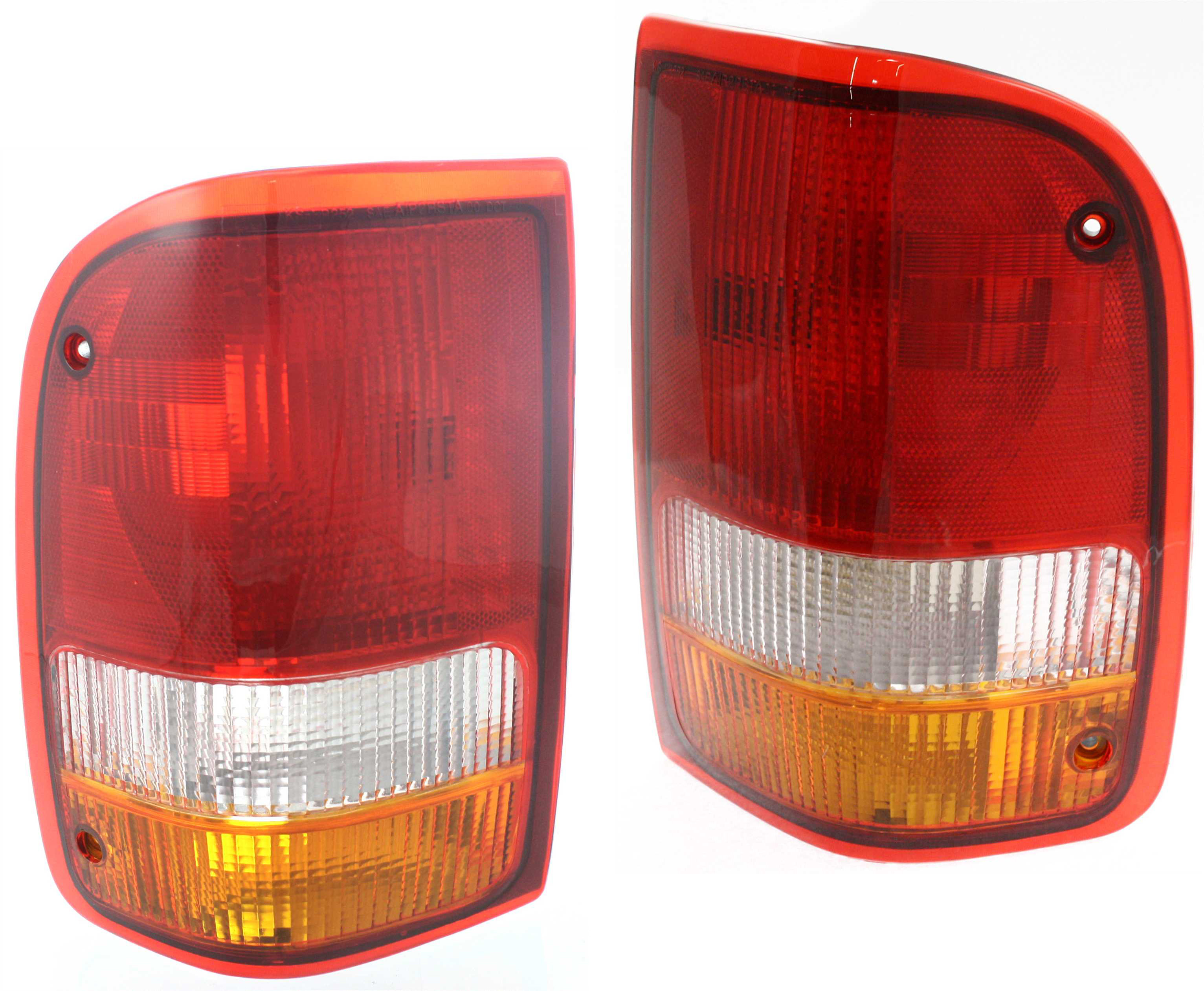 AM RANGER 93-97 TAIL LAMP RH AND LH Lens and Housing Halogen SKU SET 11-3065-01 Partslink FO2801110 FO2800110 OEM F37Z13404A F37Z13405A
