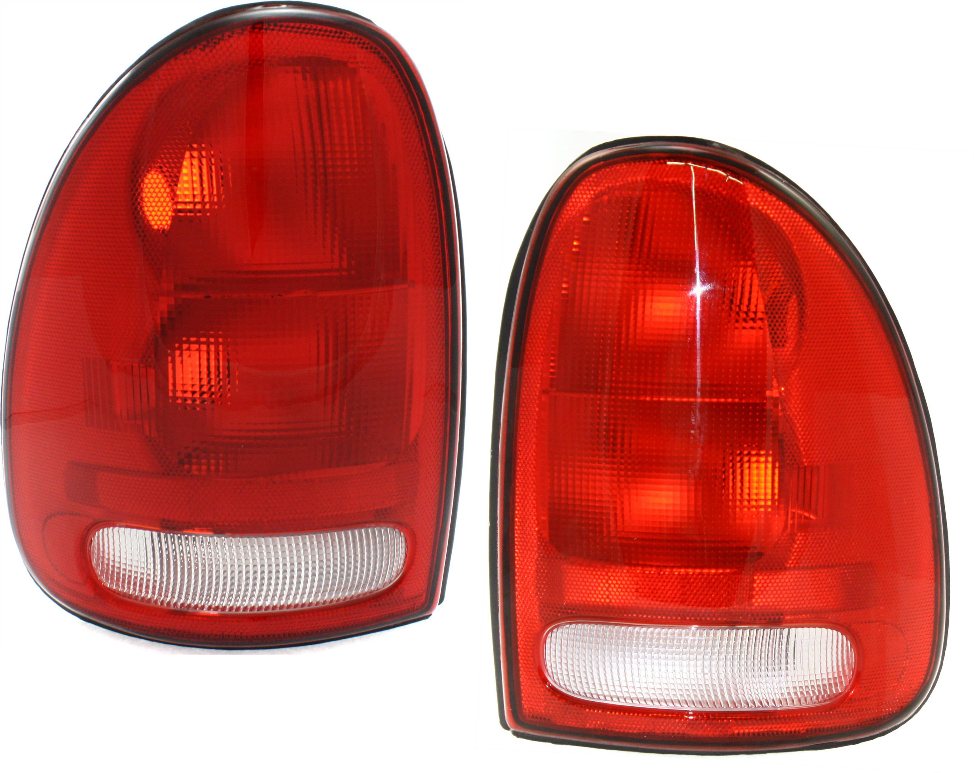 AM CARAVAN 96-00 DURANGO 98-03 TAIL LAMP RH AND LH Lens and Housing SKU SET 11-3067-01 OEM 2AME76244A PFM 2AME76245A PFM