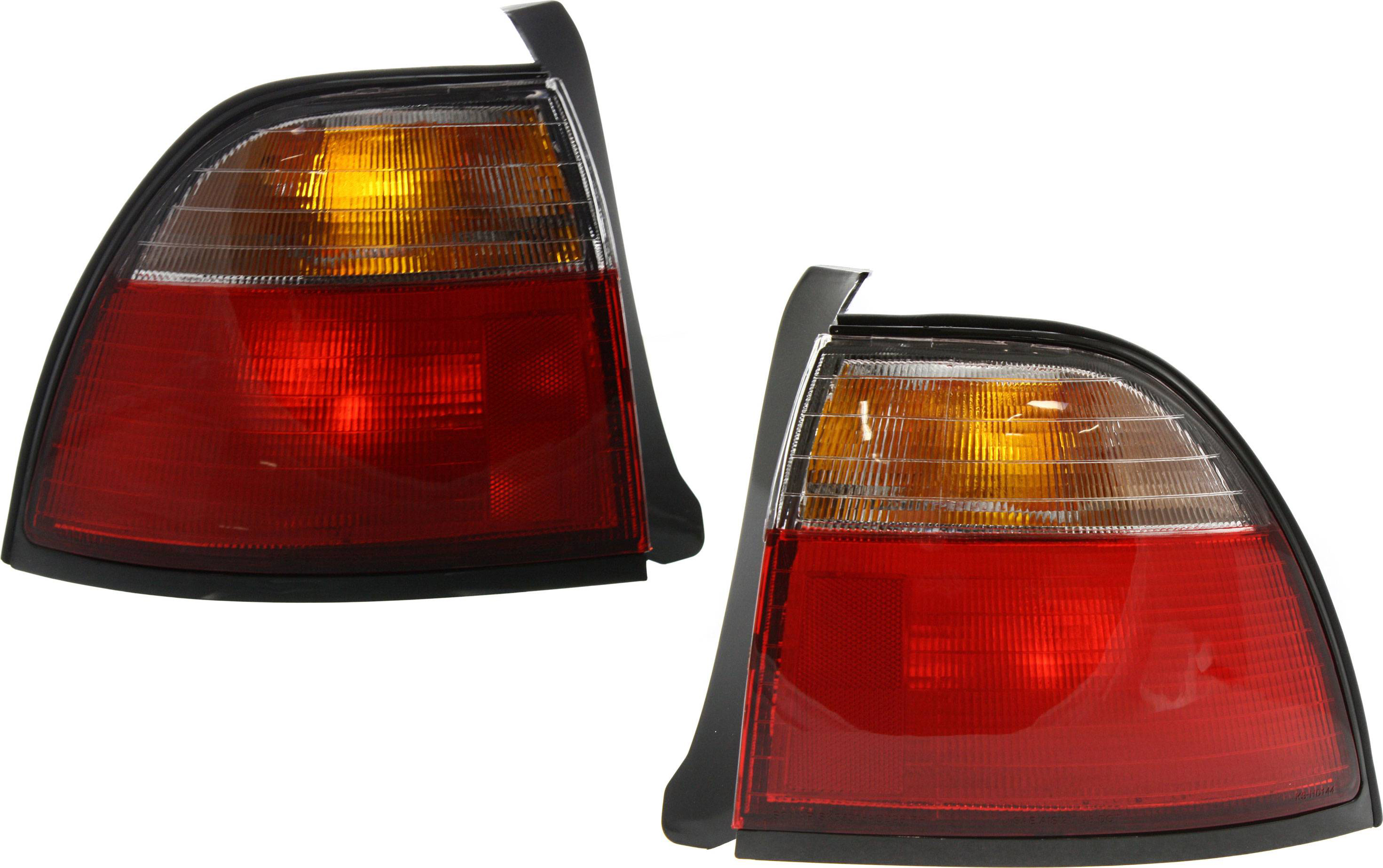 AM ACCORD 96-97 TAIL LAMP RH AND LH Outer Lens and Housing Exc. Wagon SKU SET 11-3173-01 Partslink HO2801119 HO2800119 OEM 33501SV4A03-33551SV4A03