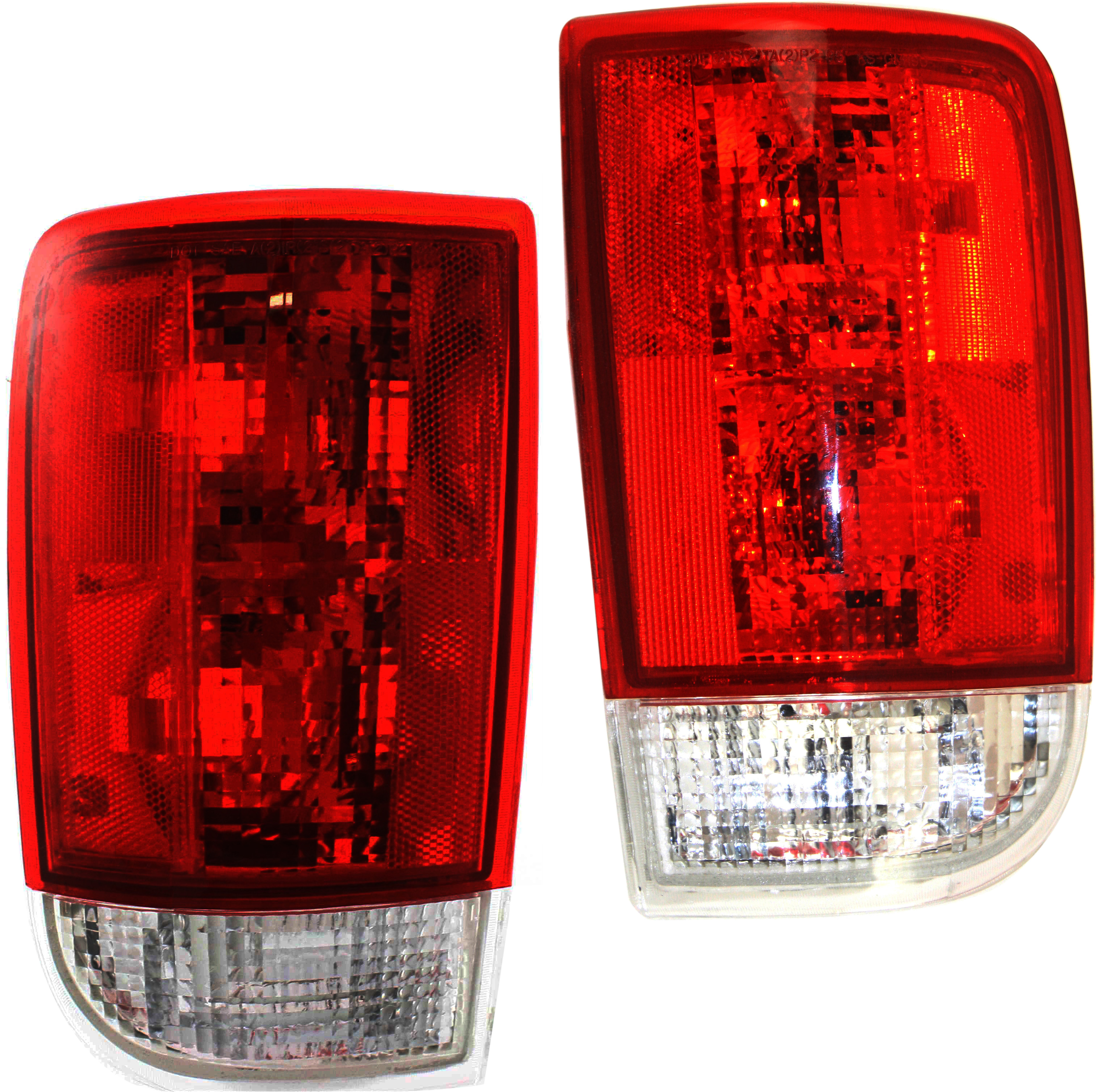AM JIMMY 01-01 TAIL LAMP RH AND LH Lens and Housing SKU SET 11-3203-01 Partslink GM2801126 GM2800127 OEM 19179679-19179358