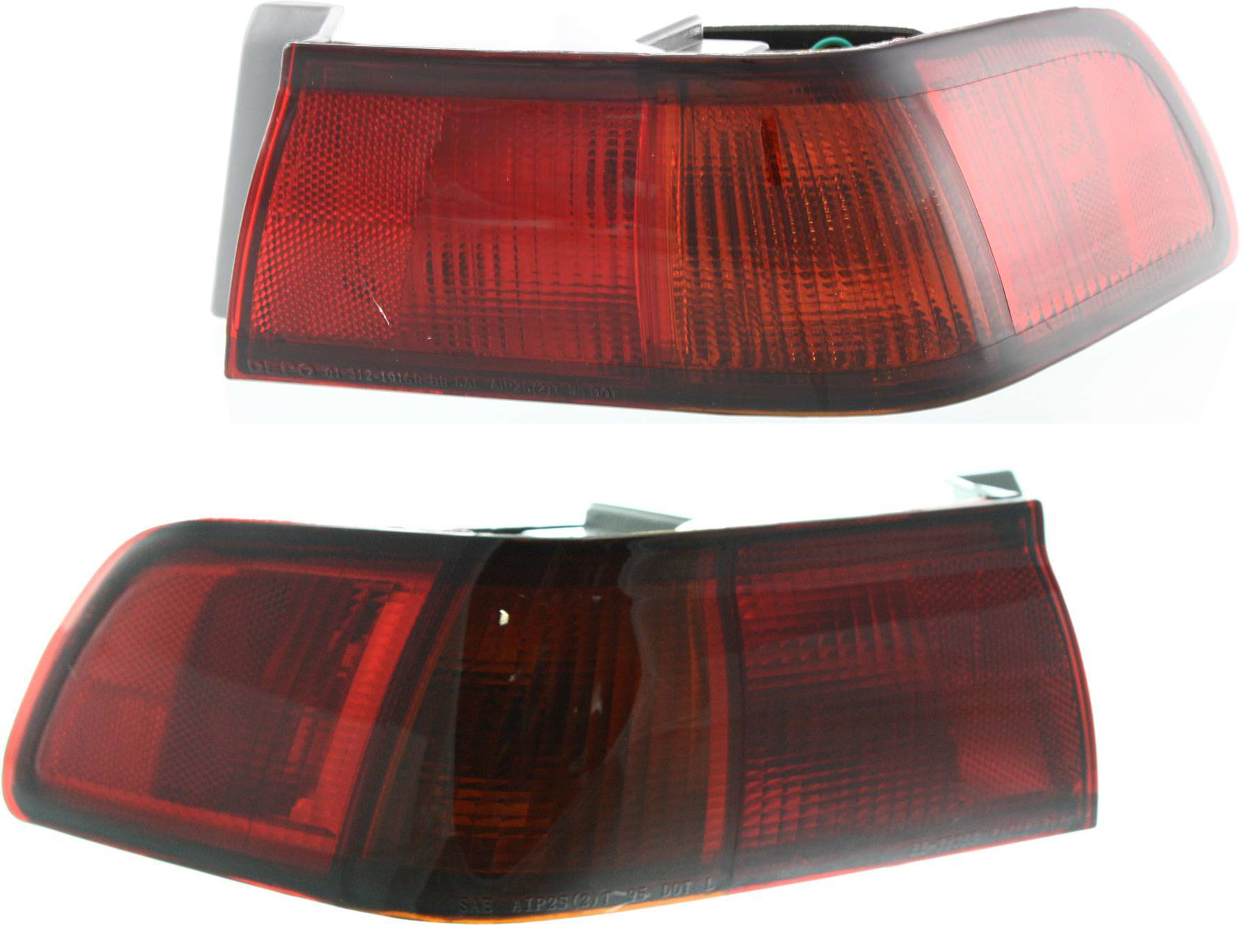 AM CAMRY 97-99 TAIL LAMP RH AND LH Mounted On Body Assembly Japan USA NAL Brand Built Vehicle SKU SET 11-3241-01 Partslink TO2801124 TO2800124 OEM 81551AA010-81561AA010