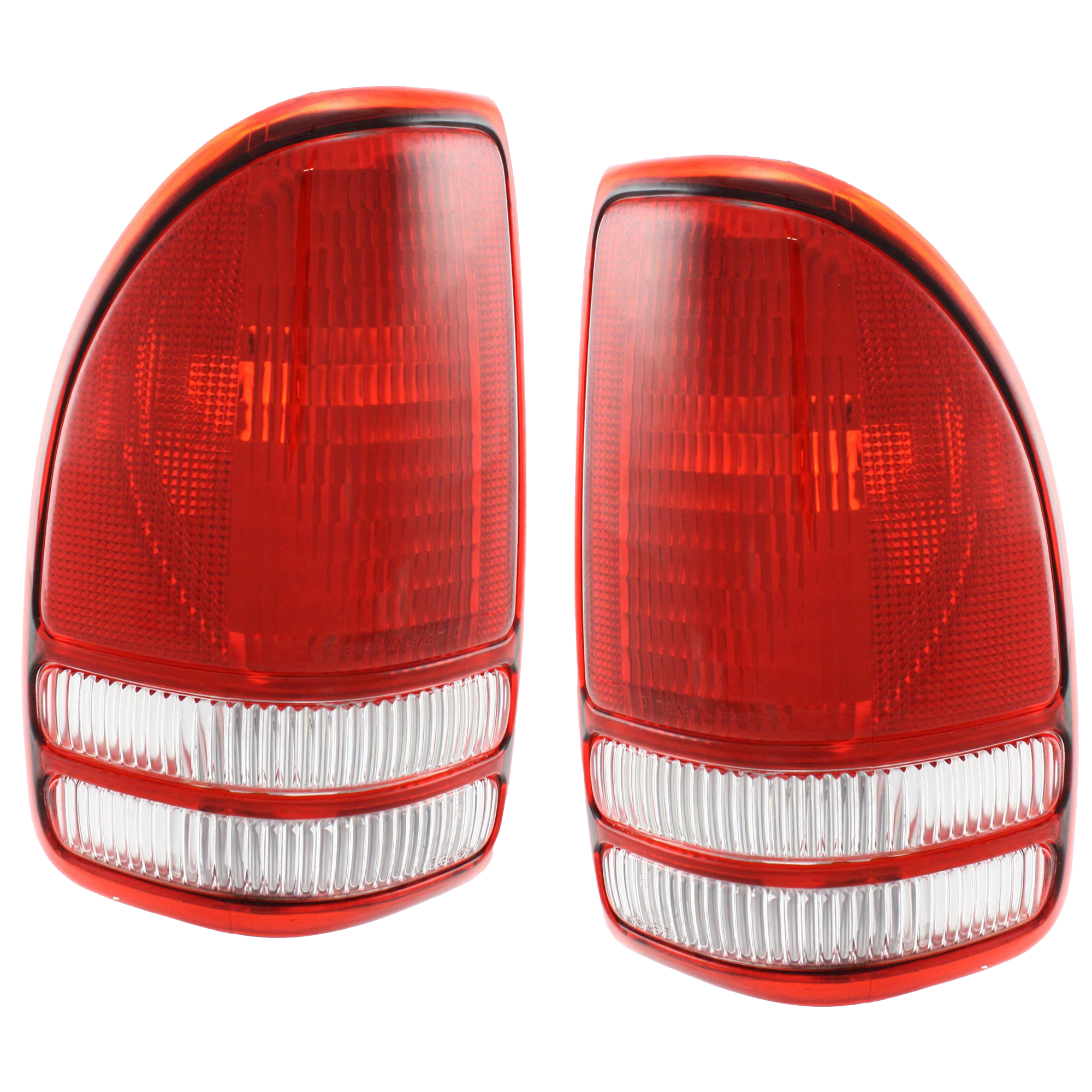 AM DAKOTA 02-02 TAIL LAMP RH AND LH Lens and Housing SKU SET 11-5025-01 Partslink CH2801126 CH2800126 OEM 55055112-55055113