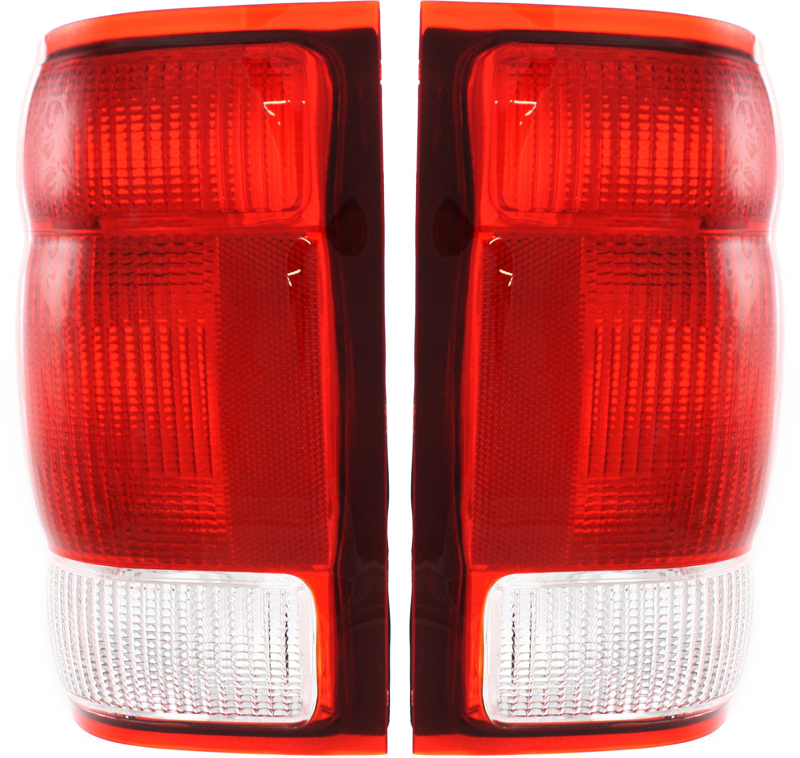 AM RANGER 00-00 TAIL LAMP RH AND LH Lens and Housing SKU SET 11-5075-91 Partslink FO2801149 FO2800149 OEM YL5Z13404AA YL5Z13405AA