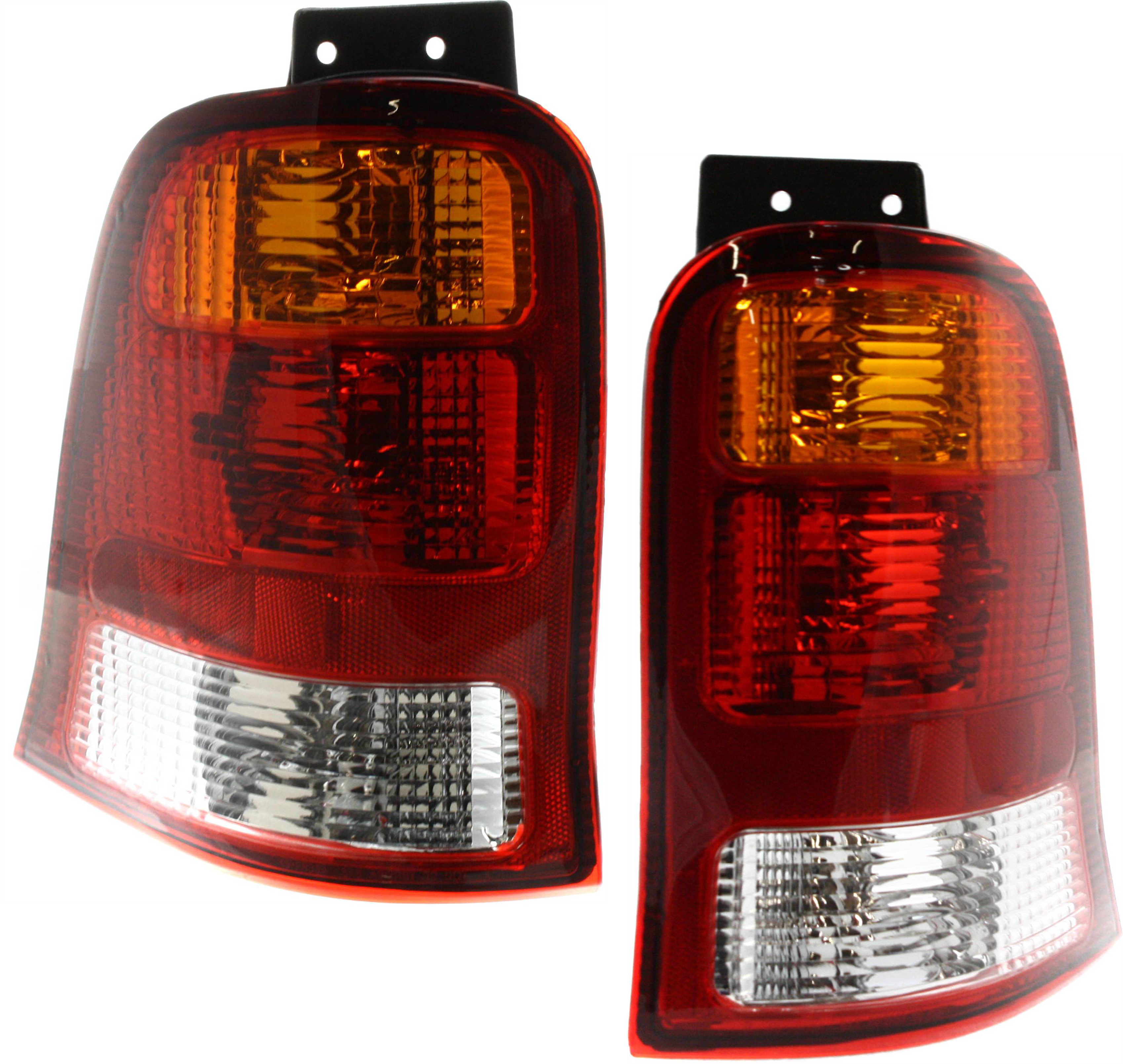 AM WINDSTAR 99-03 TAIL LAMP RH AND LH Lens and Housing SKU SET 11-5211-01 Partslink FO2801127 FO2800127 OEM 3F2Z13404CA 3F2Z13405CA