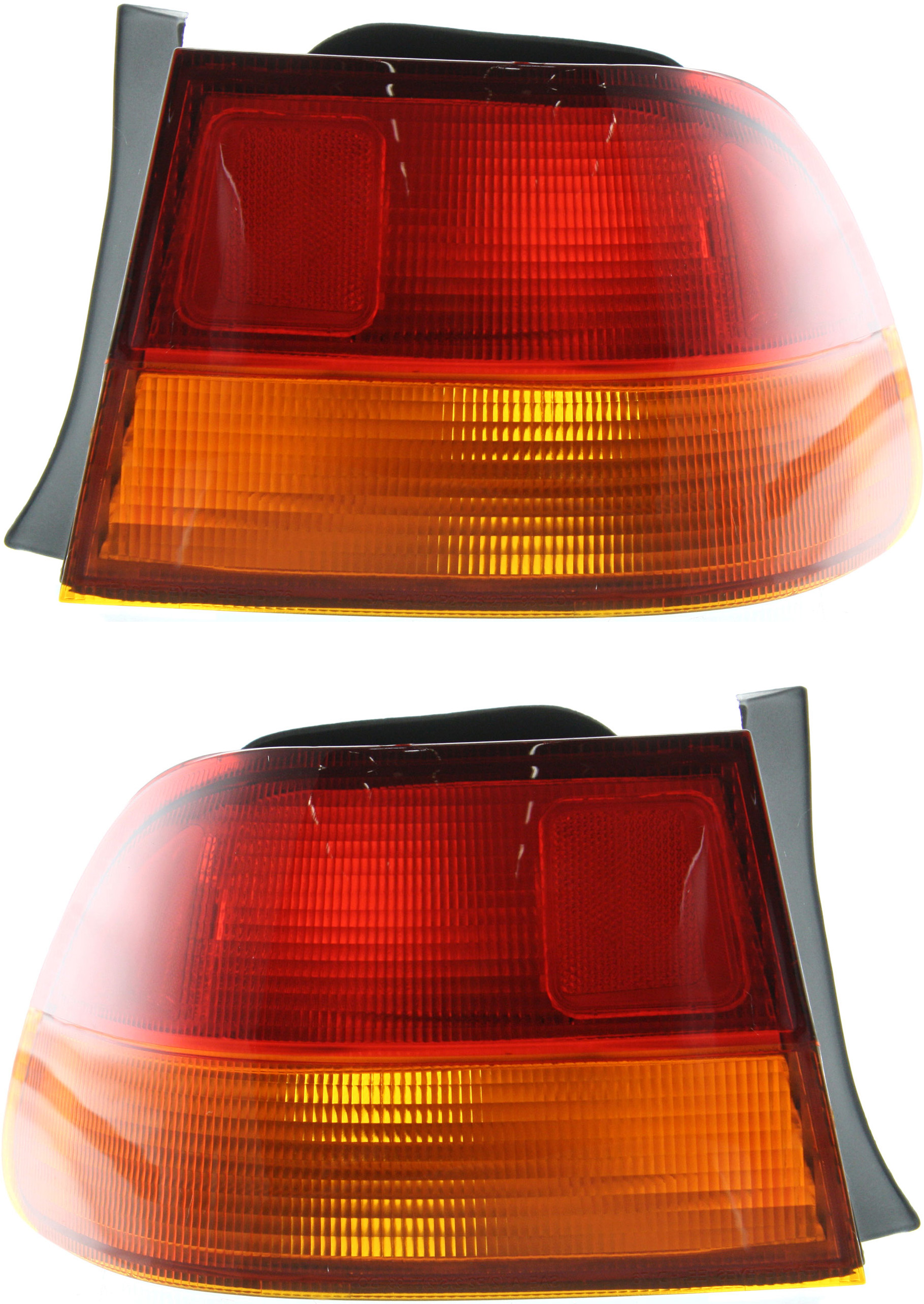 AM CIVIC 96-98 TAIL LAMP RH AND LH Outer Lens and Housing Coupe SKU SET 11-5237-01 Partslink HO2819112 HO2818112 OEM 33501S02A01-33551S02A01