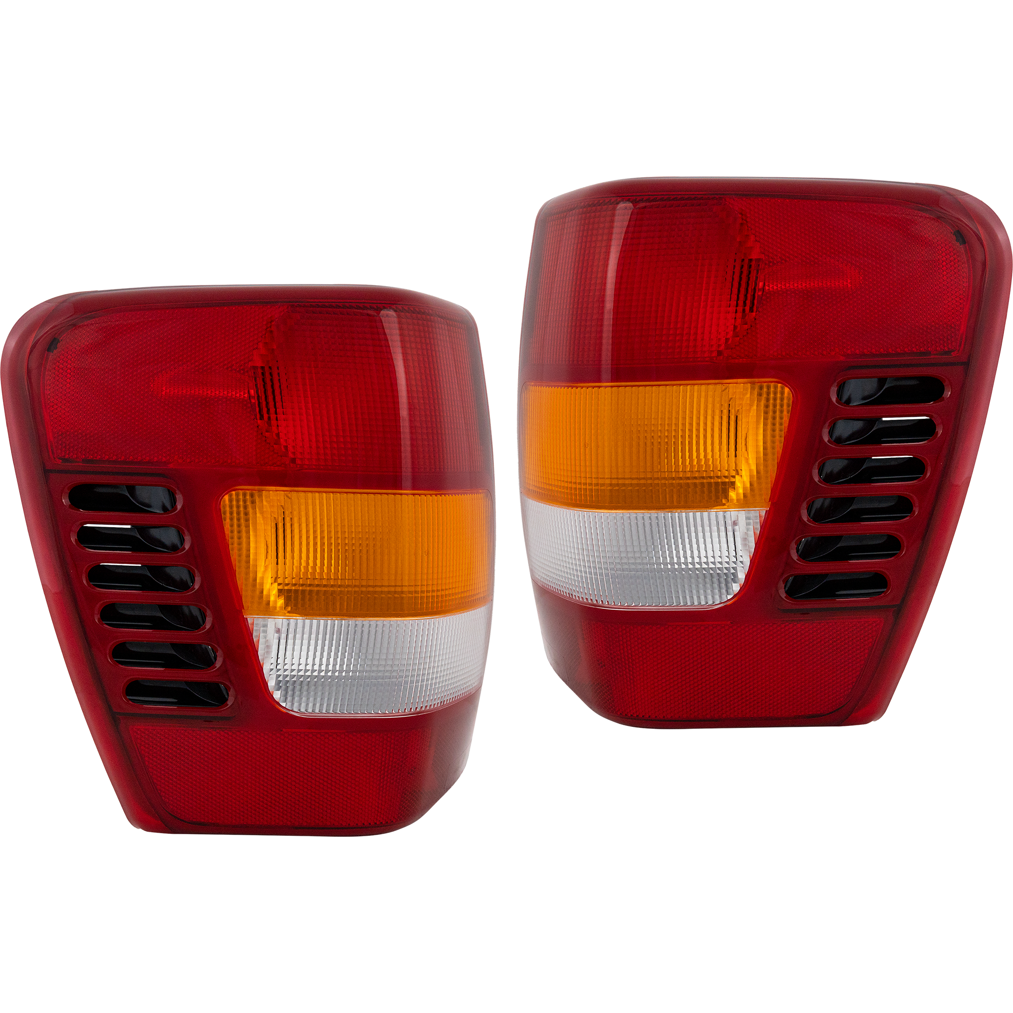 AM GRAND CHEROKEE 99-02 TAIL LAMP RH AND LH Lens and Housing Halogen To 11-01 SKU SET 11-5275-01 Partslink CH2819132 CH2818132 OEM 55155138AC 55155139AC