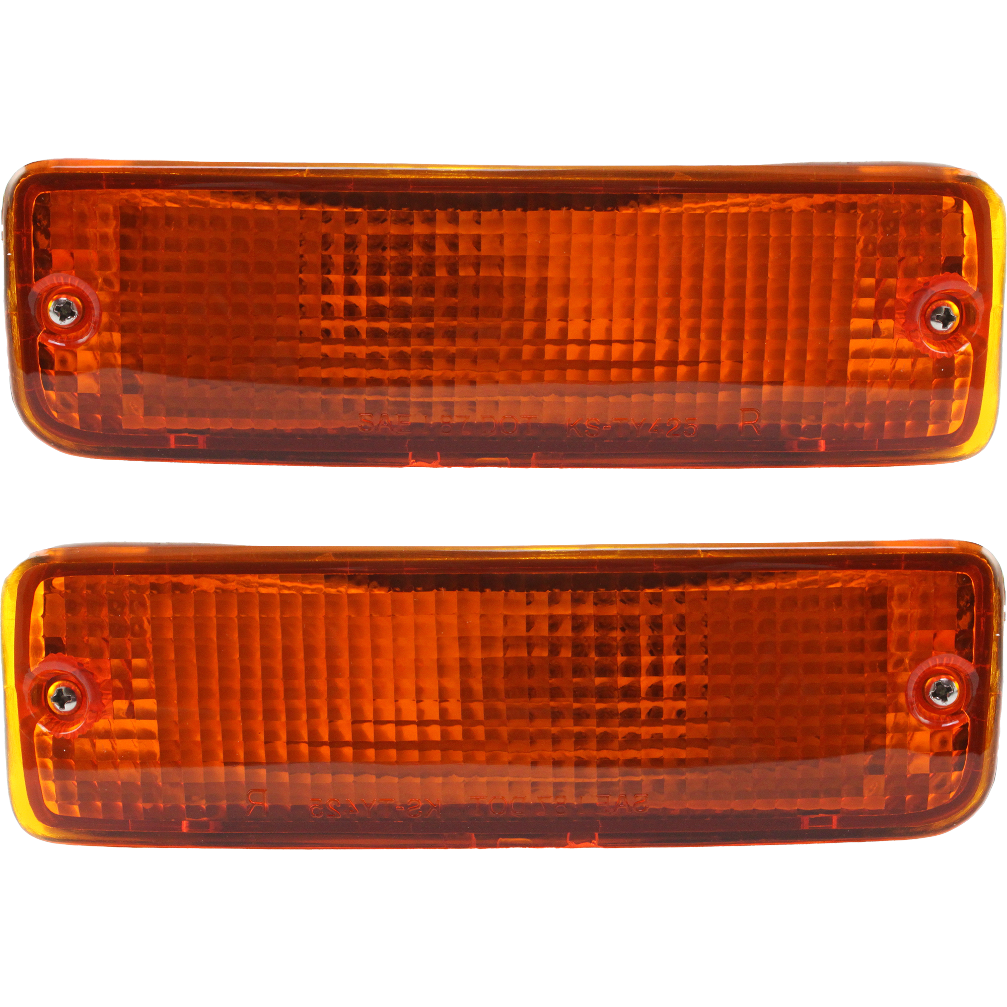 AM TOYOTA PICKUP 89-93 SIGNAL LAMP RH AND LH Assembly SKU SET 12-1336-00 Partslink TO2521107 TO2520105 OEM 8151089134-8152089134