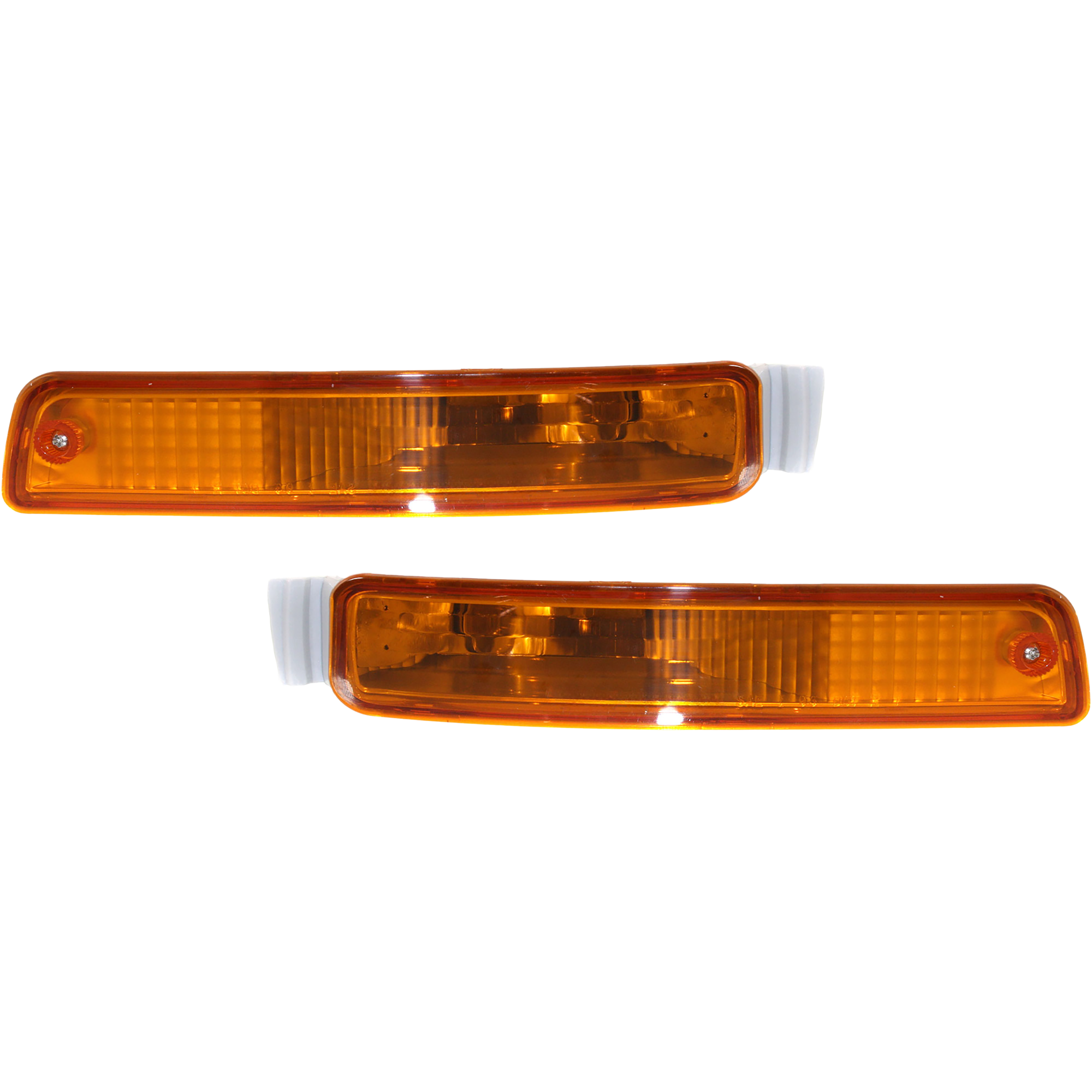 AM CAMRY 95-96 SIGNAL LAMP SET of 2 RH and LH Assembly On Bumper Inner SKU SET 12-1505-00 Partslink TO2531117 TO2530117 OEM 8151006032-8152006032