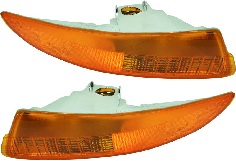 AM CAMARO 93-02 PARK LAMP RH AND LH Lens and Housing SKU SET 12-1573-01 Partslink GM2521146 GM2520146 OEM 5978552-5978551