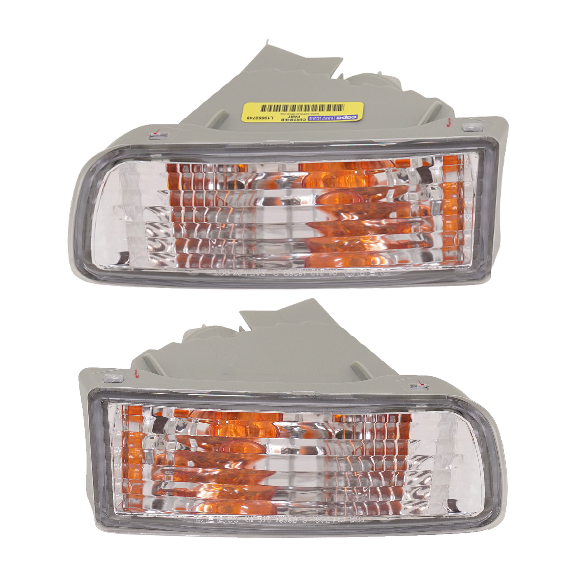 AM 4RUNNER 99-02 SIGNAL LAMP RH AND LH Assembly CAPA SKU SET 12-5113-00Q Partslink TO2531133C TO2530133C OEM 8151035260-8152035250