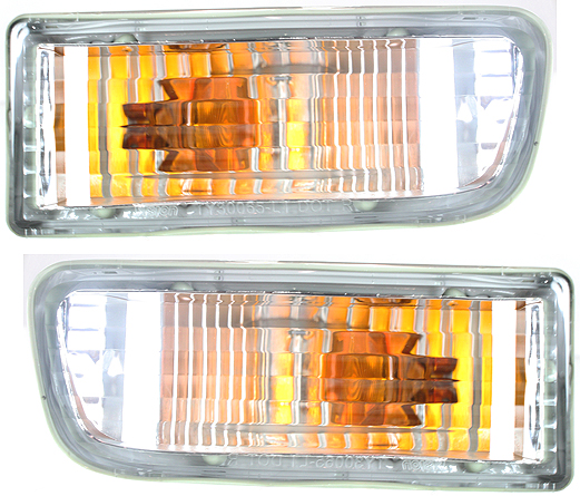 AM 4RUNNER 99-02 SIGNAL LAMP SET of 2 RH and LH Assembly SKU SET 12-5113-00 Partslink TO2531133 TO2530133 OEM 8151035260-8152035250