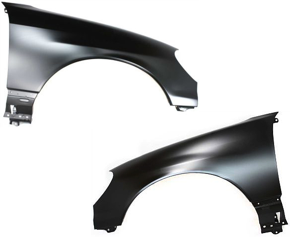 AM GS300-98-05 FRONT FENDER RH AND LH Primed SKU SET 13012 Partslink LX1241104 LX1240104 OEM 538013F380-538023F200