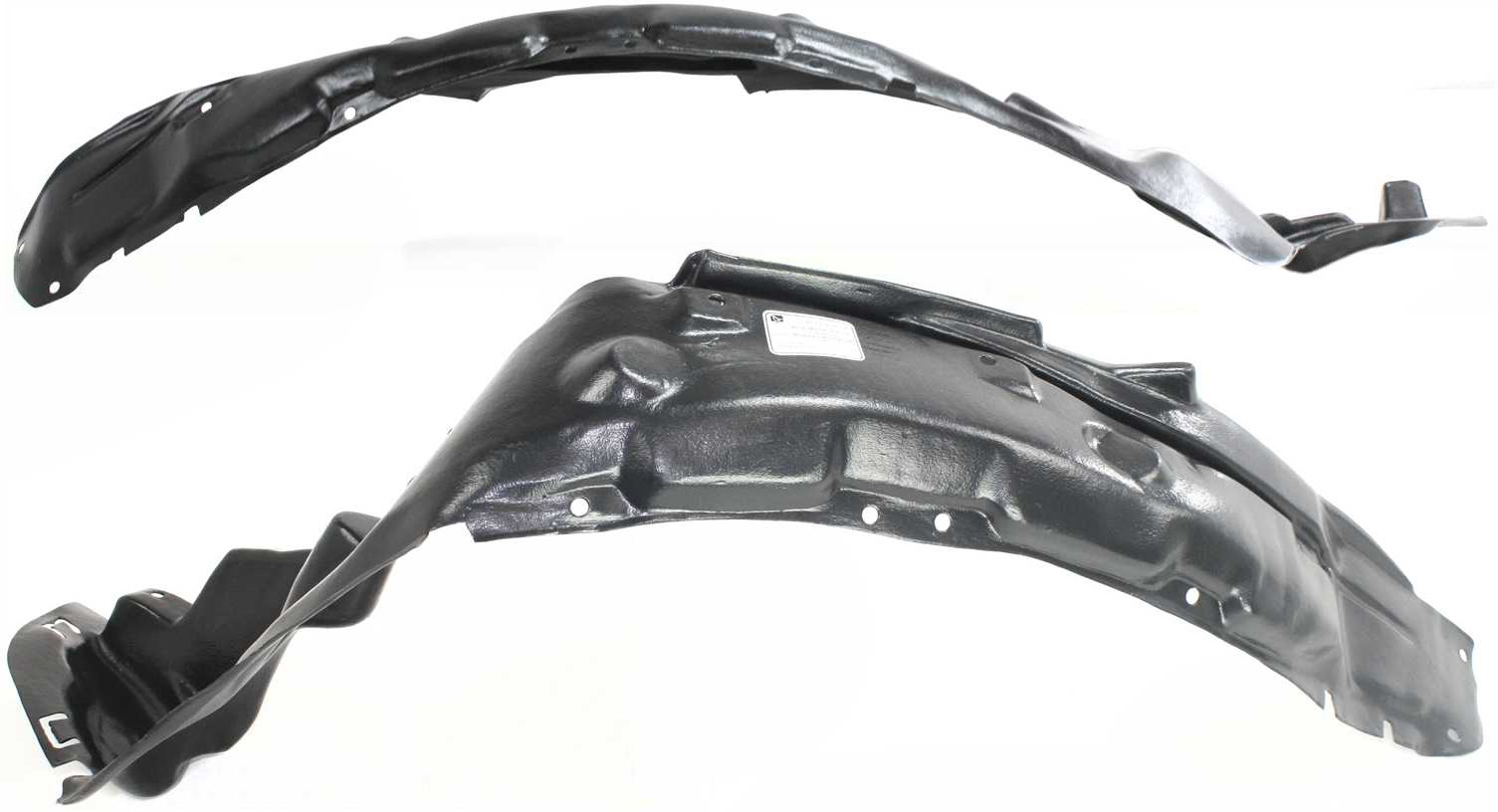 AM CIVIC 92-95 FRONT FENDER LINER RH AND LH SKU SET 1359 Partslink HO1248102 HO1249102 OEM 74101SR3000-74151SR3000