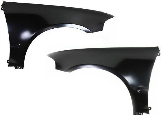 AM CIVIC 92-95 FRONT FENDER RH AND LH Primed Hatchback w o Molding Holes SKU SET 1363-1 Partslink HO1241125 HO1240125 OEM 60211SR3507ZZ 60261SR3507ZZ