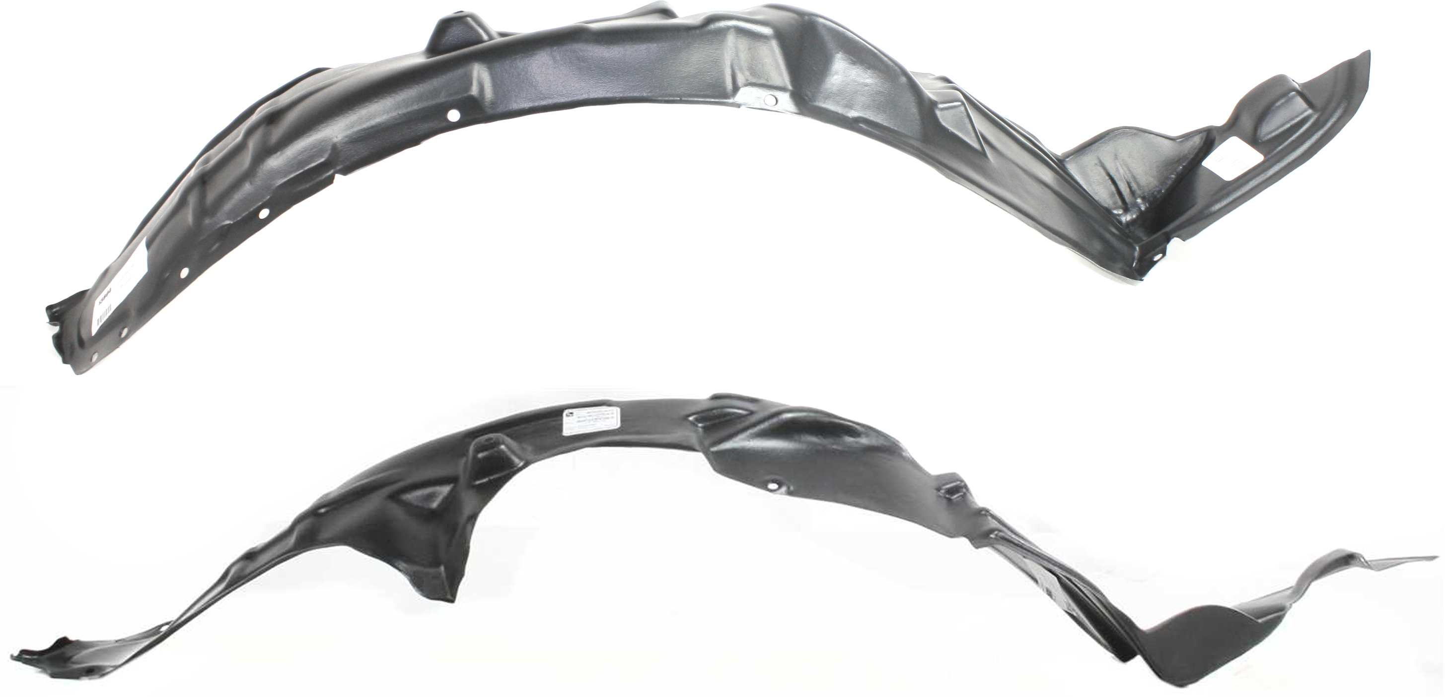 AM COROLLA 98-00 FRONT FENDER LINER RH AND LH SKU SET 13804 Partslink TO1247103 TO1246103 OEM 5387502030-5387602030