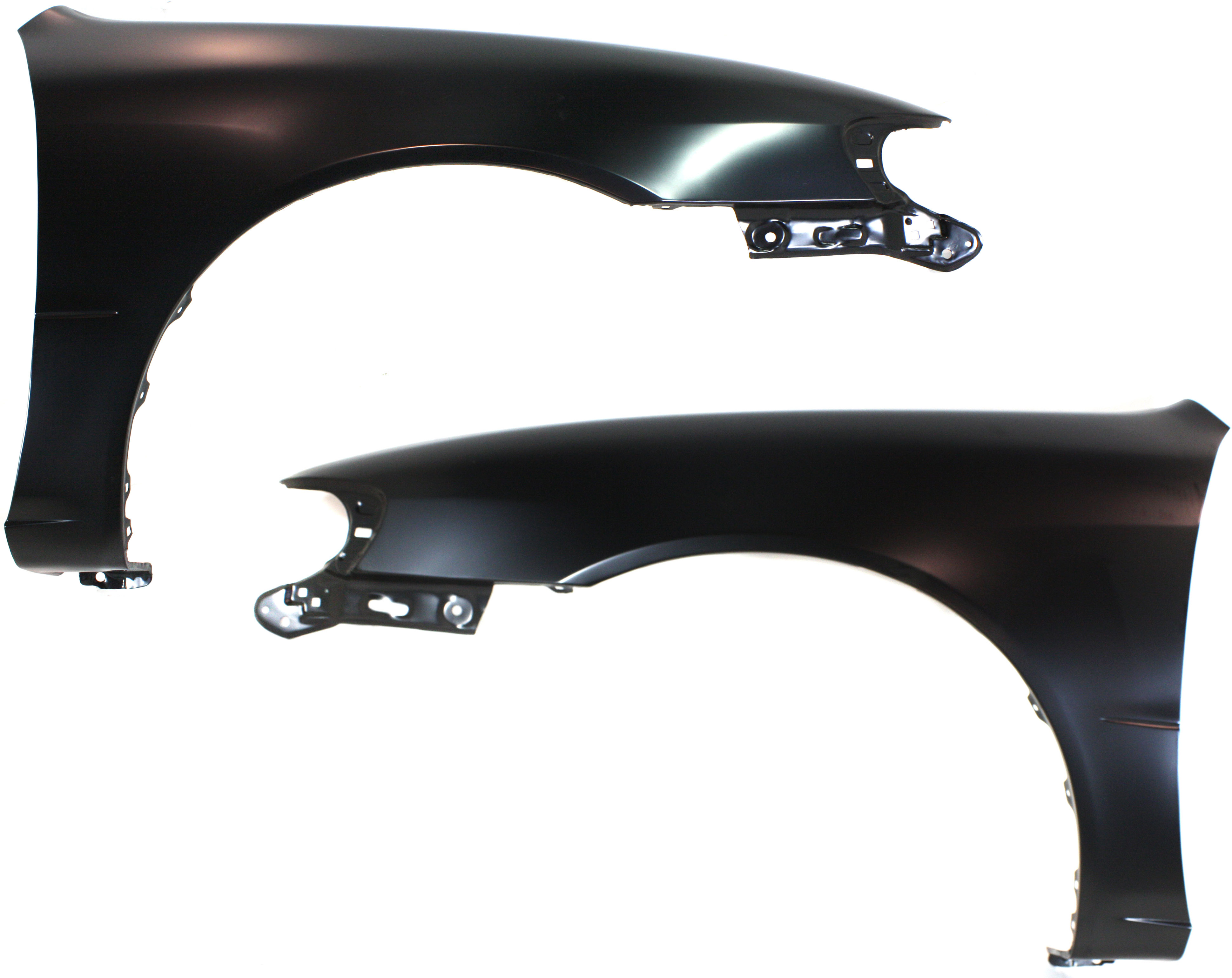 AM COROLLA 98-02 FRONT FENDER RH AND LH Primed CAPA SKU SET 13810Q Partslink TO1241164C TO1240164C OEM 5381102051-5381202051