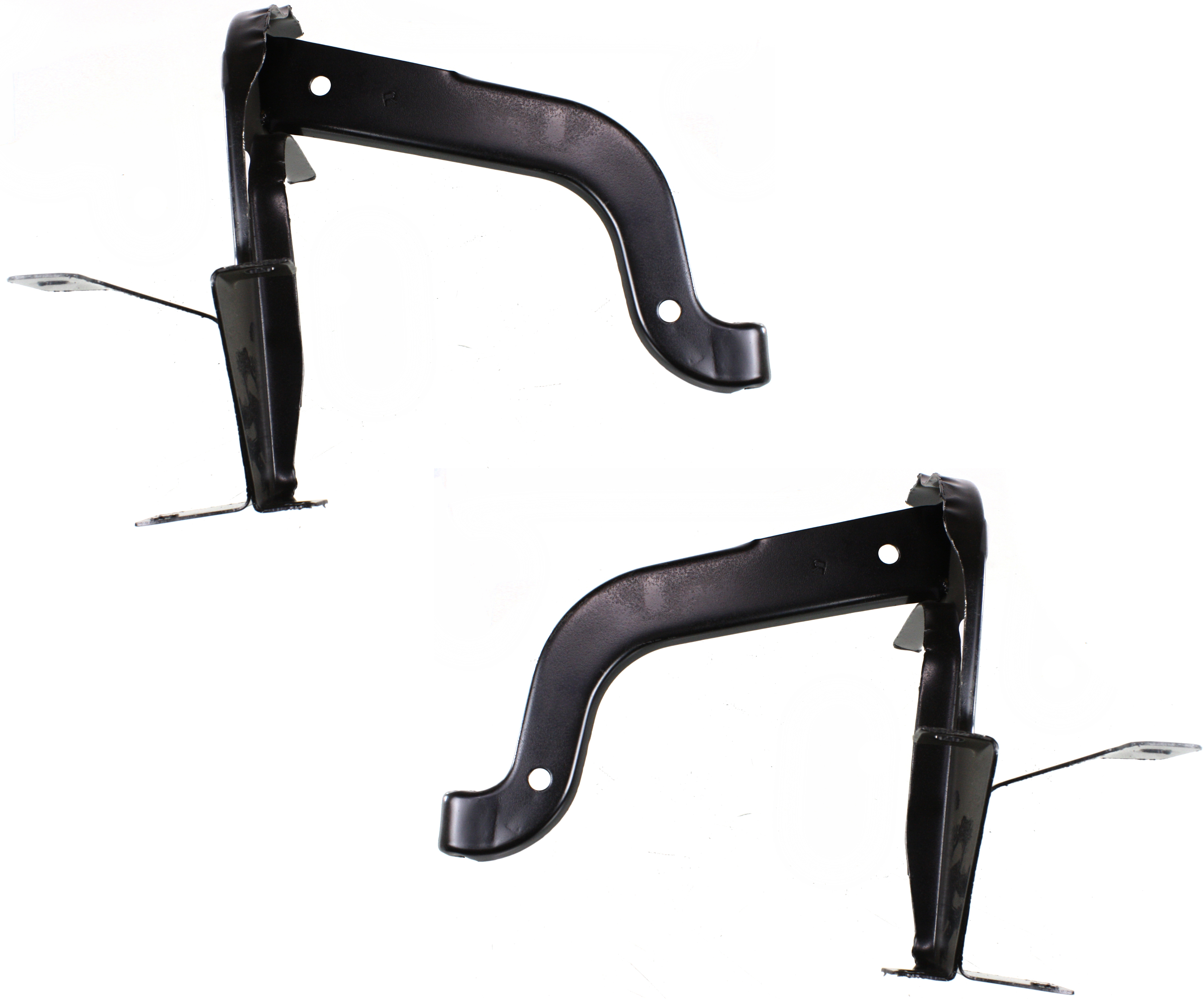 AM ISUZU PICKUP 88-95 RODEO 91-97 FRONT BUMPER BRACKET RH AND LH Set of 2 SKU SET 1488 Partslink IZ1067101 IZ1066101 OEM 8970876040-8970876050