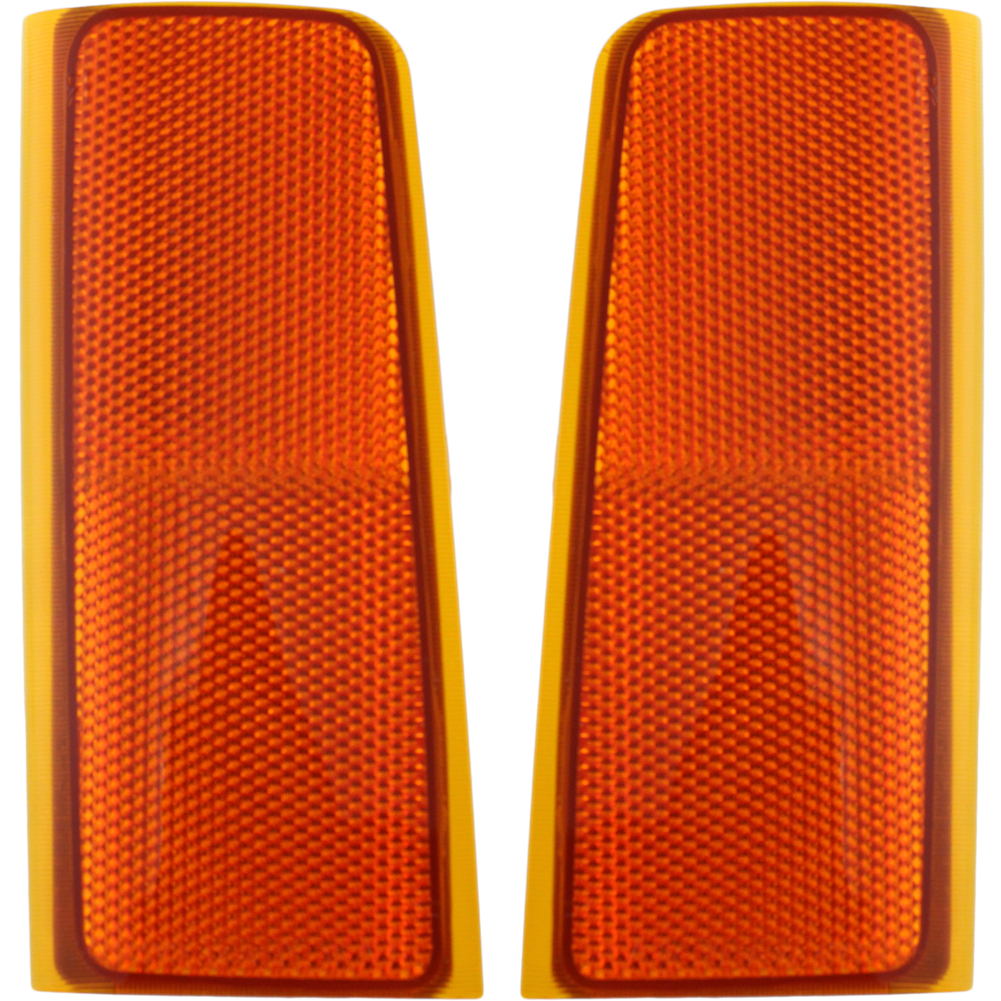 AM C K FULL SIZE PICKUP 88-02 SIDE REFLECTOR RH AND LH Front Sealed Beam Headlights SKU SET 17-1104-01 Partslink GM2557101 GM2556101 OEM 5974342-5974341