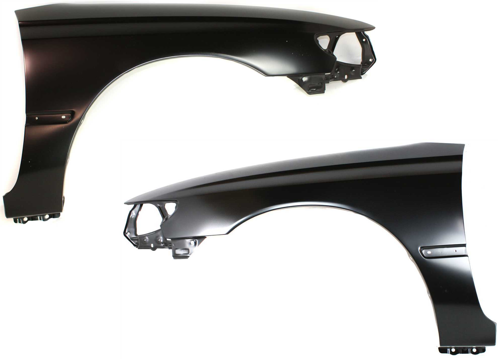 AM SOLARA 99-03 FRONT FENDER RH AND LH Primed SKU SET 17804 Partslink TO1241175 TO1240175 OEM 5380106050-5380206050