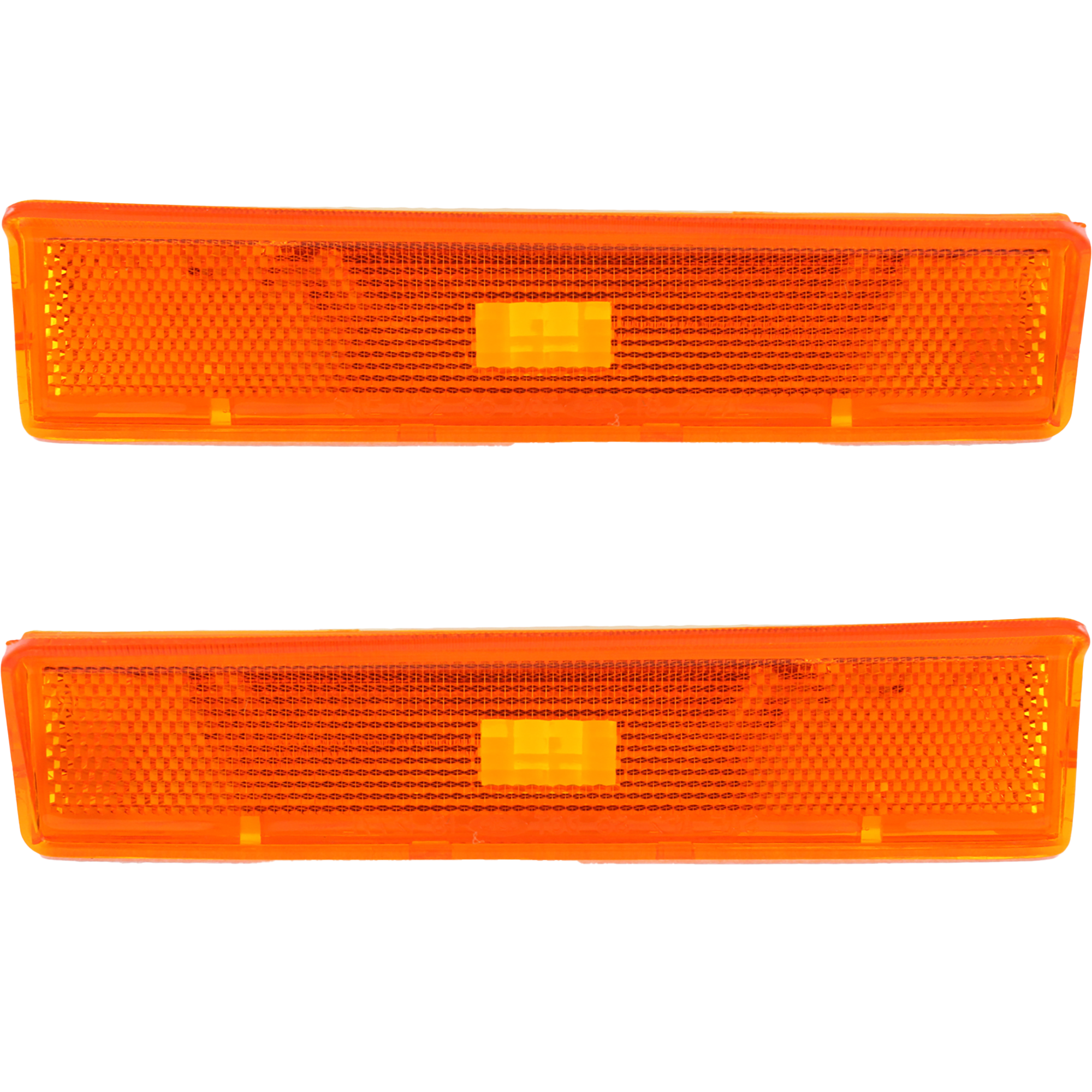 AM F SERIES 80-86 FRONT SIDE MARKER LAMP RH AND LH Lens and Housing On Fender SKU SET 18-1277-01 Partslink FO2551106 FO2550108 OEM EOTZ15A201A EOTZ15A201B