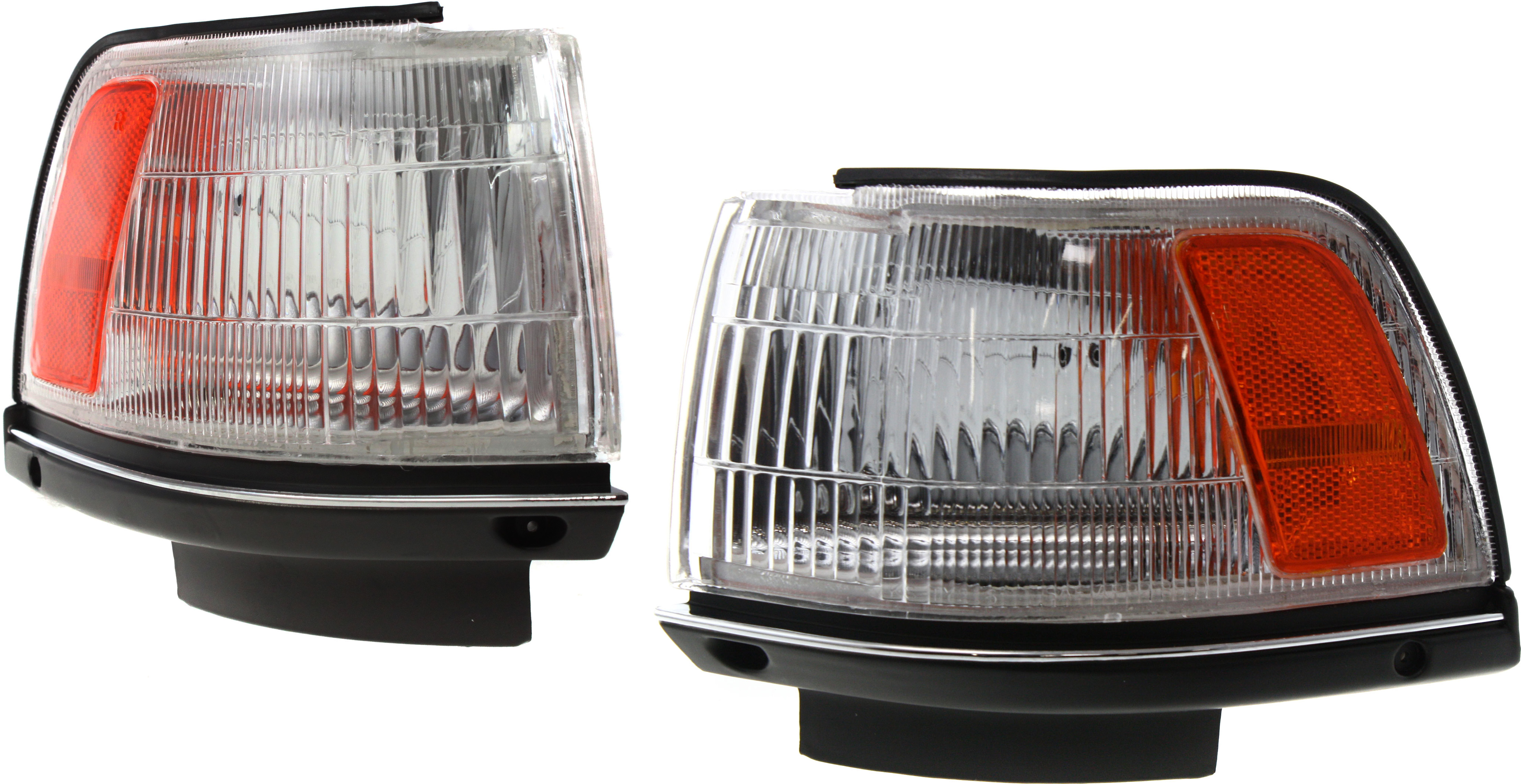 AM CAMRY 87-91 CORNER LAMP RH and LH Set of 2 Assembly SKU SET 18-1433-00 Partslink TO2550102 TO2551102 OEM 8161032081-8162032081