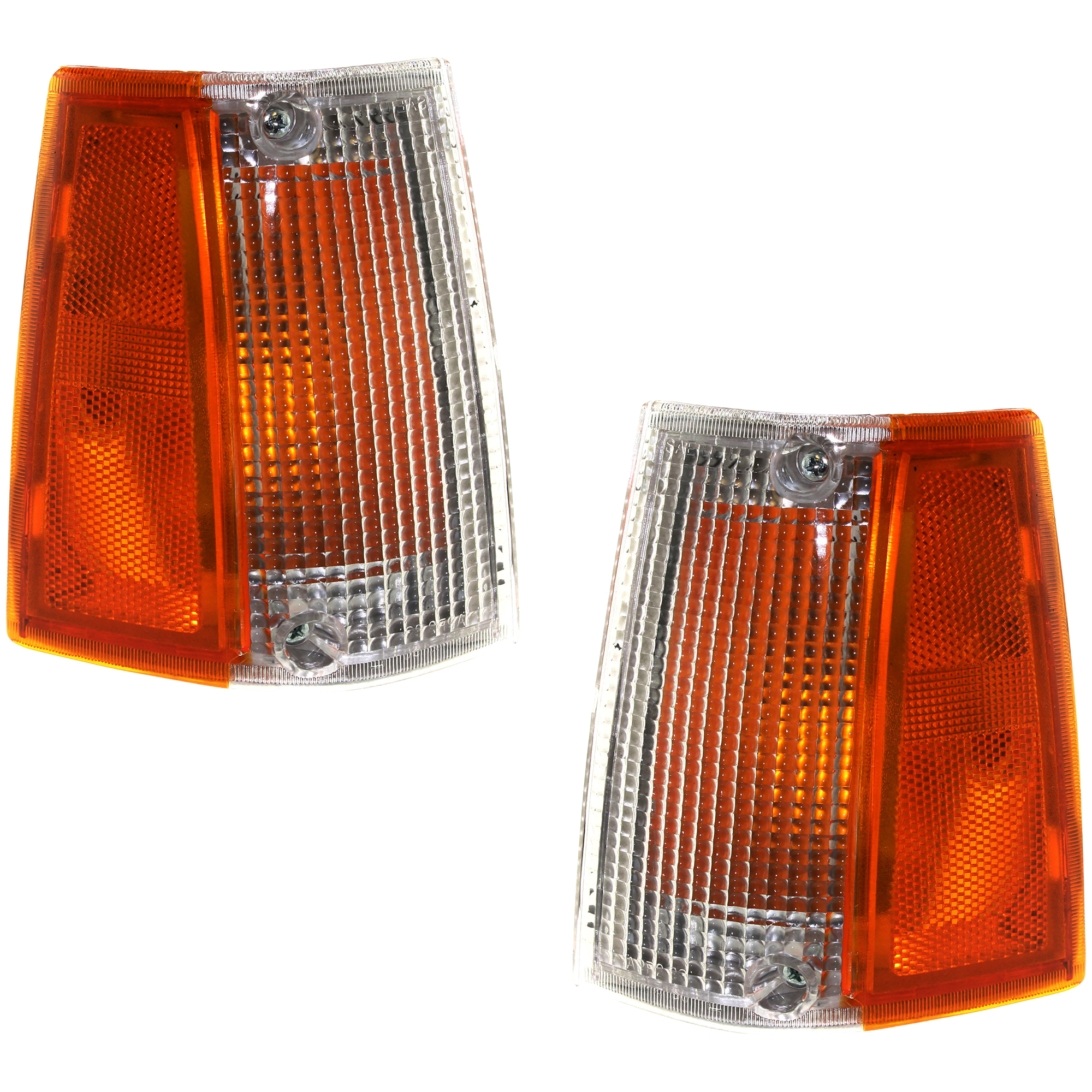 AM MAZDA PICKUP 86-93 CORNER LAMP RH and LH Included Assembly Side Marker beside the Headlight Cor SKU SET 18-1486-00 Partslink MA2550101 MA2551101 OEM UB3951090A UB3951100A