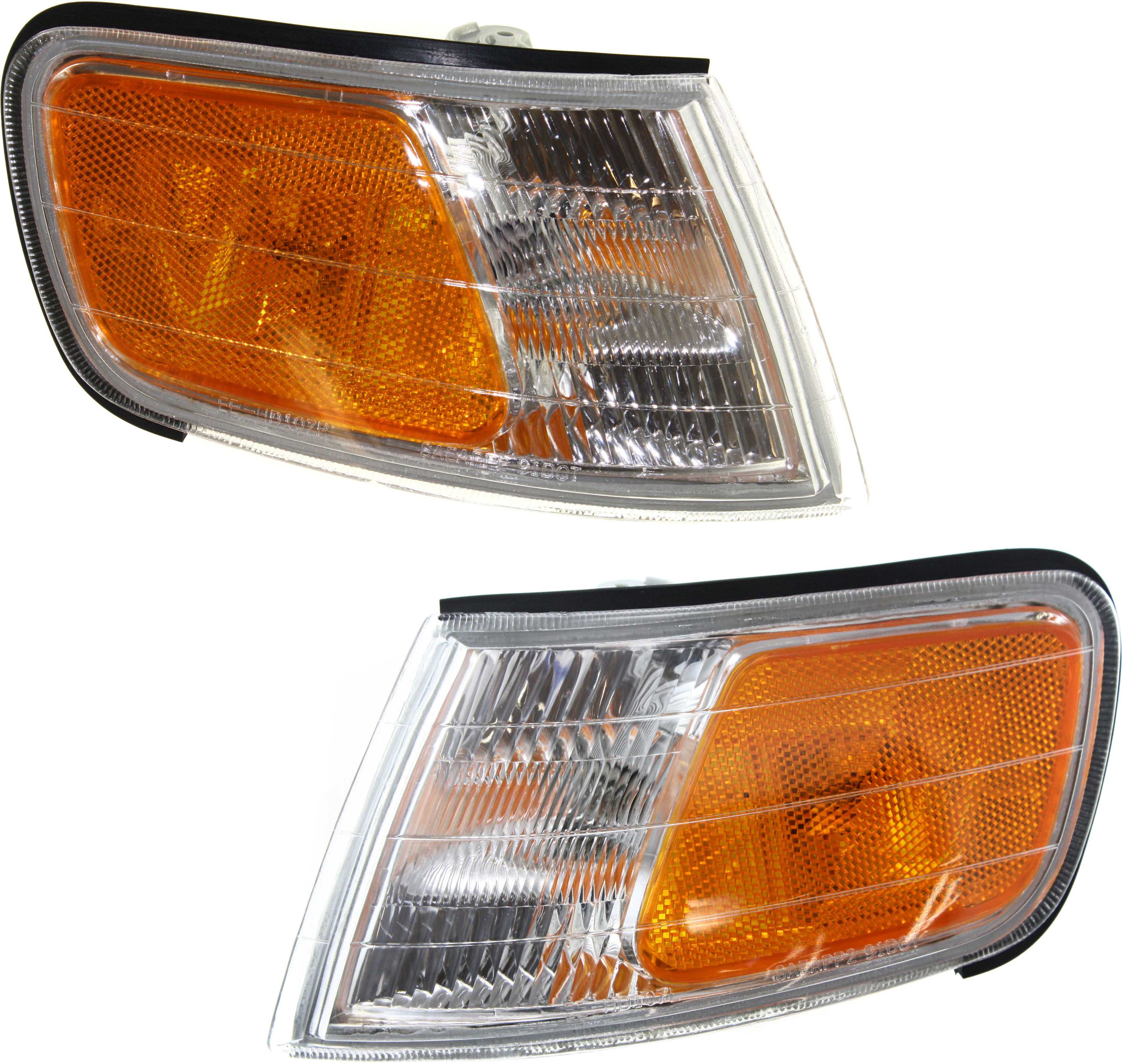AM ACCORD 94-97 CORNER LAMP RH and LH Set of 2 Assembly SKU SET 18-1982-00 Partslink HO2550109 HO2551109 OEM 34300SV4A02-34350SV4A02