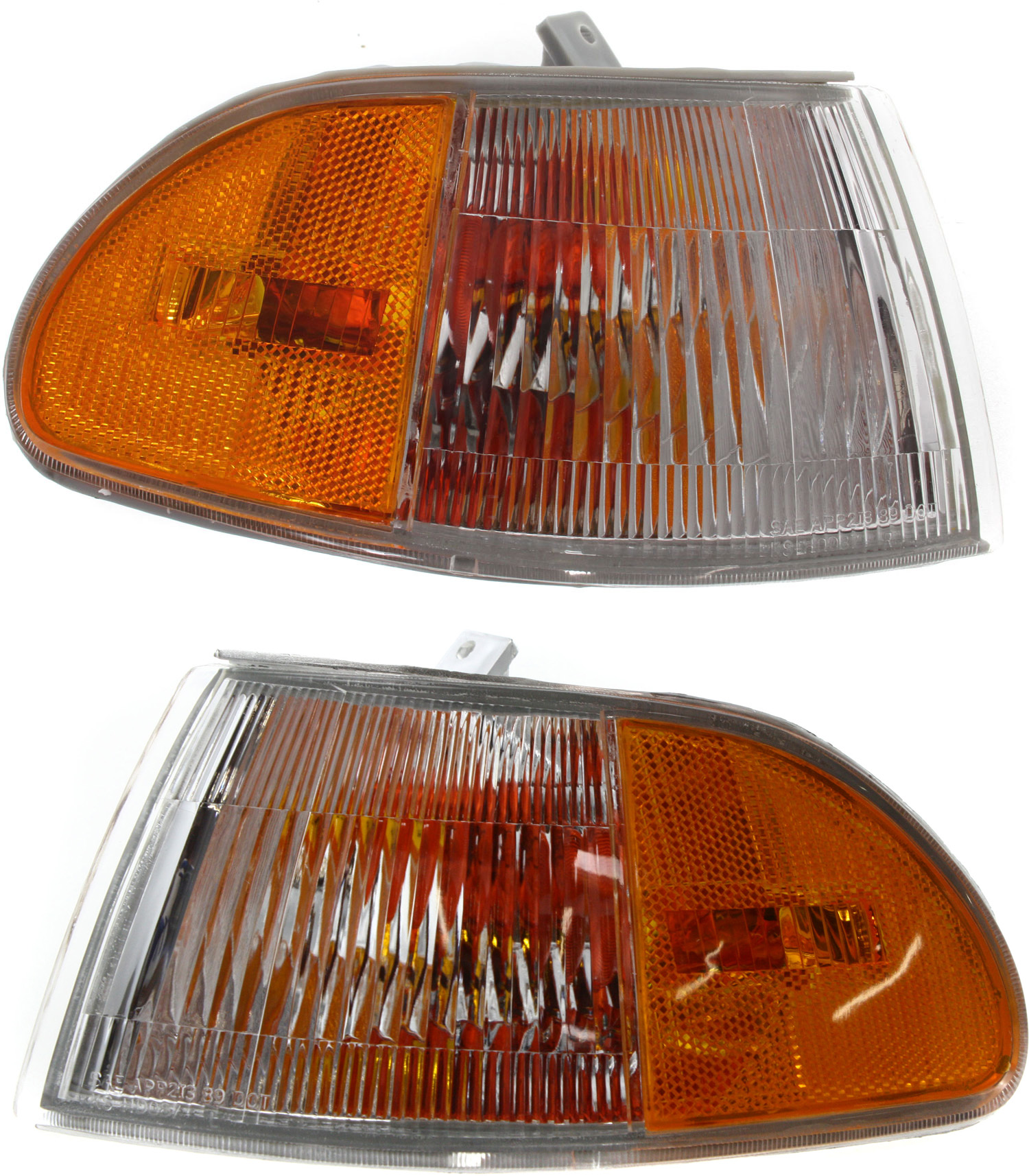 AM CIVIC 92-95 CORNER LAMP RH and LH Set of 2 Assembly SKU SET 18-1986-00 Partslink HO2550108 HO2551108 OEM 33300SR4A02-33350SR4A02