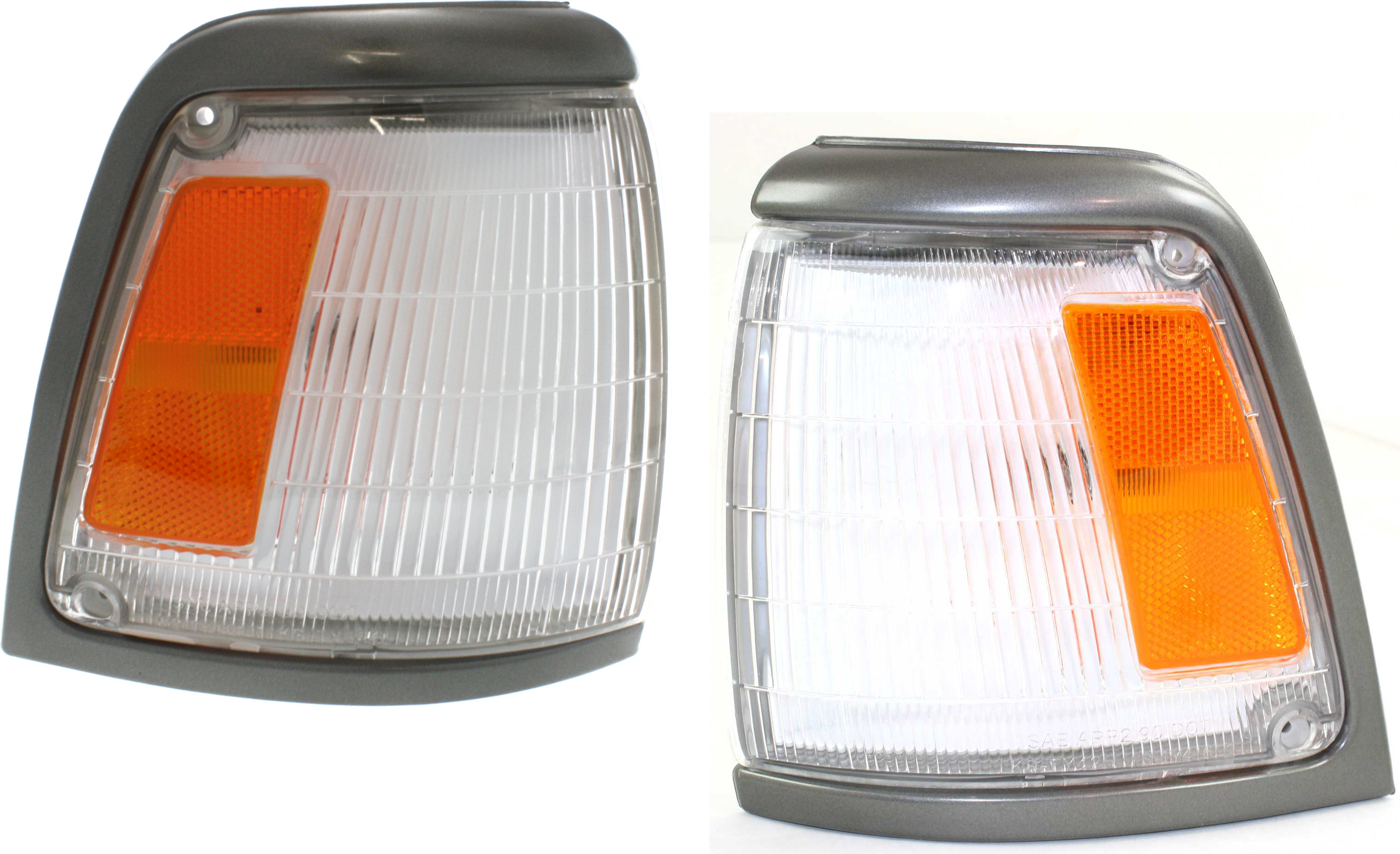 AM PICKUP 92-95 CORNER LAMP RH AND LH Assembly SKU SET 18-1990-38 Partslink TO2520126 TO2521128 OEM 8161035090-8162035090