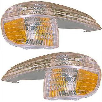 AM EXPLORER 95-01 CORNER LAMP RH and LH Included Lens and Housing SKU SET 18-3154-01 Partslink FO2520130 FO2521130 OEM F67Z13200AA F67Z13201AA