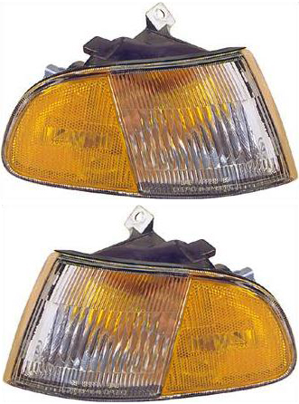 AM CIVIC 92-95 CORNER LAMP RH AND LH Assembly Side Marker SKU SET 18-3181-00 Partslink HO2530115 HO2531115 OEM 33300SR3A02-33350SR3A02