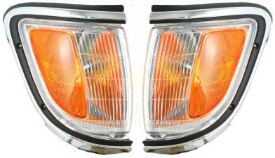 AM TACOMA 95-96 CORNER LAMP RH and LH Set of 2 Assembly SKU SET 18-3195-36 Partslink TO2520142 TO2521142 OEM 8161004020-8162004020