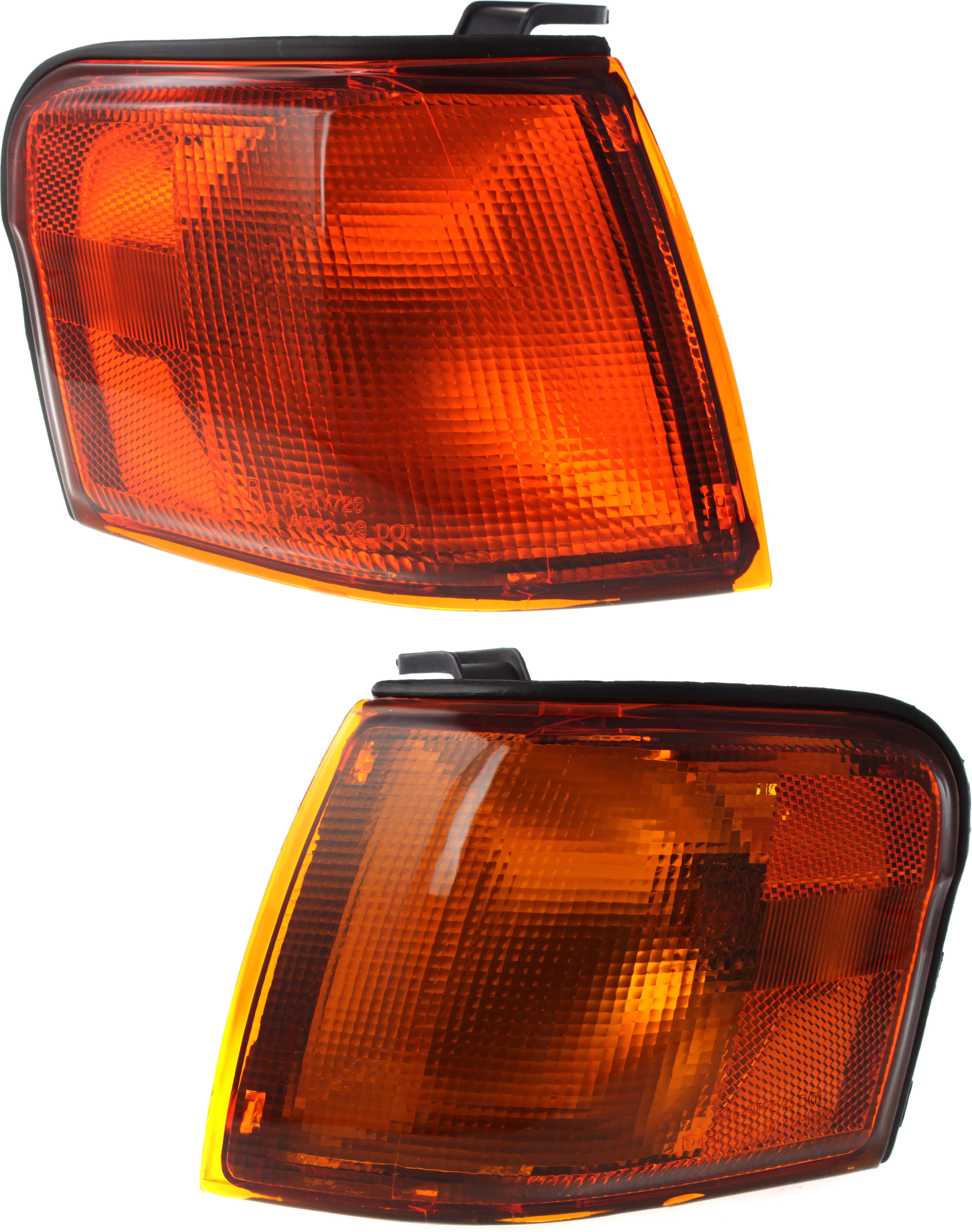 AM TERCEL 95-97 CORNER LAMP RH and LH Set of 2 Assembly SKU SET 18-3197-00 Partslink TO2530120 TO2531120 OEM 8151016220-8152016220