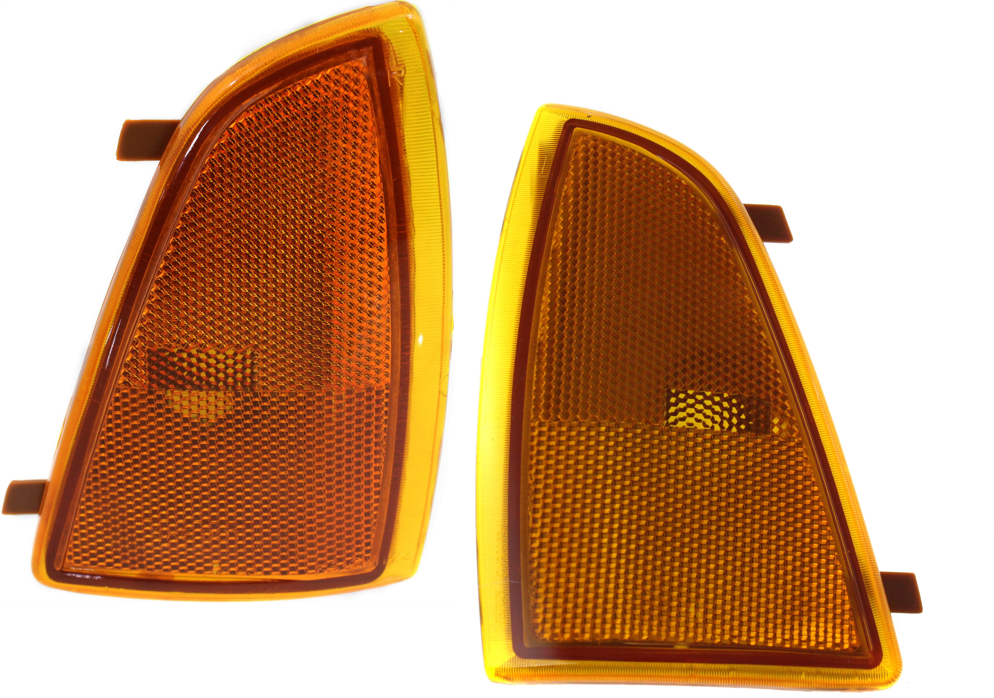 AM S10 PICKUP 94-97 CORNER LAMP RH and LH Included Lens and Housing w Sealed Beam Headlamps SKU SET 18-3215-01 Partslink GM2550140 GM2551140 OEM 5976405-5976406