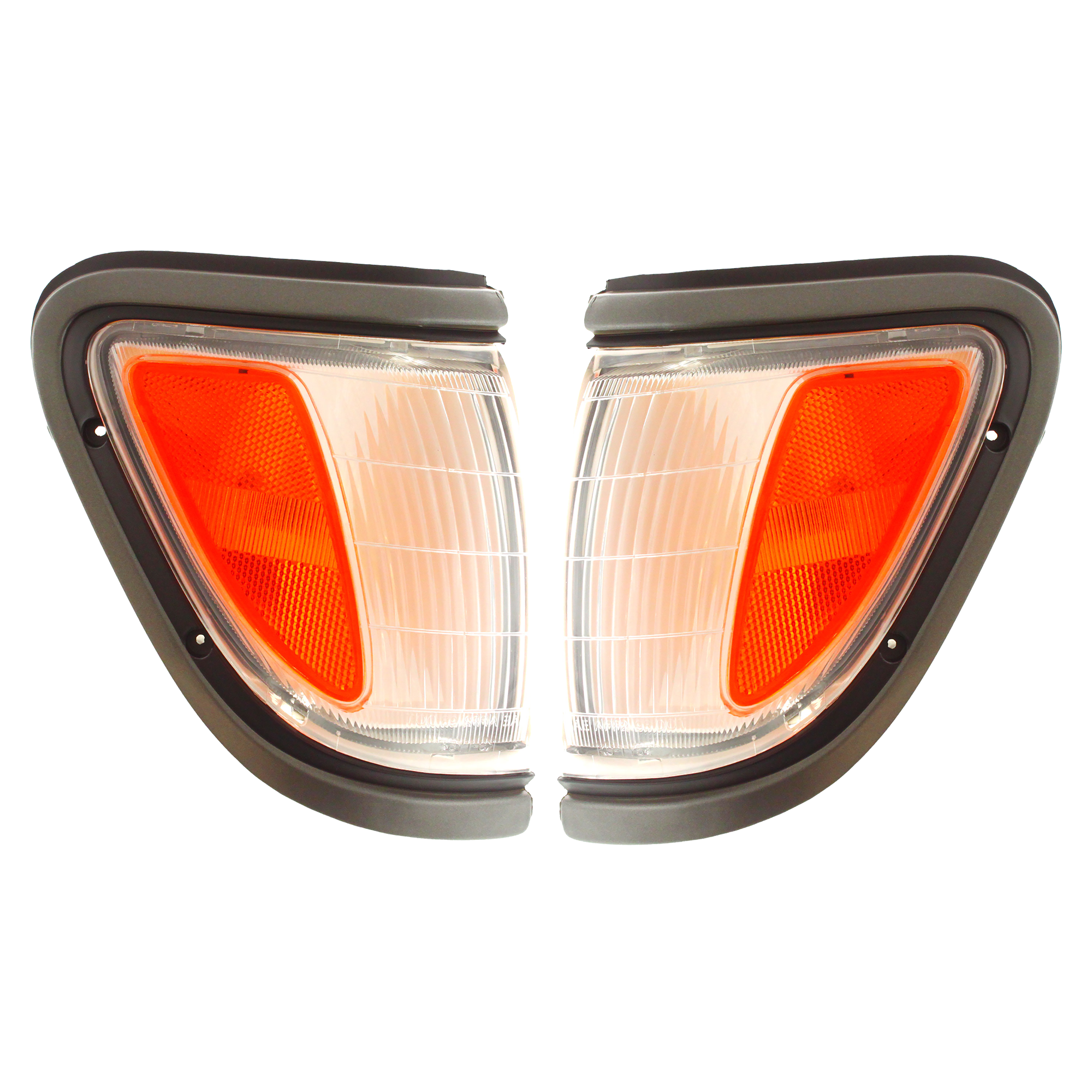 AM TACOMA 95-97 CORNER LAMP RH and LH Set of 2 Assembly SKU SET 18-3281-00 Partslink TO2520144 TO2521144 OEM 8161004030-8162004030
