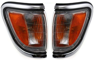 AM TACOMA 95-97 CORNER LAMP RH and LH Set of 2 Assembly SKU SET 18-3281-36 Partslink TO2520143 TO2521143 OEM 8161004040-8162004040