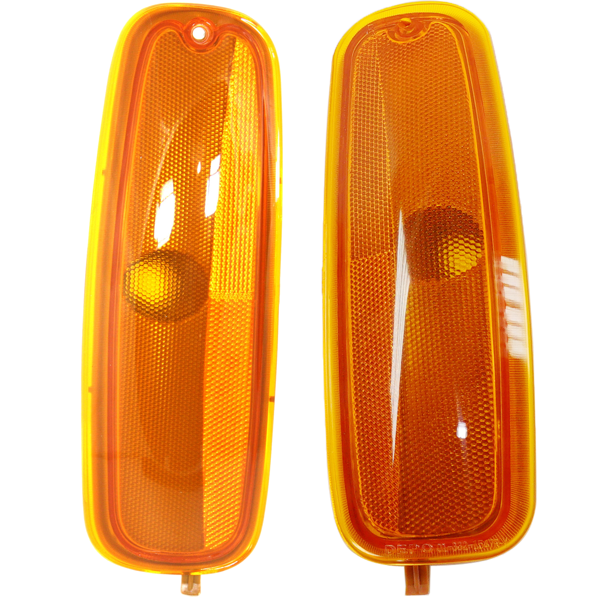 AM EXPRESS SAVANA 96-02 FRONT SIDE MARKER LAMP RH AND LH with Sealed Beam Headlights SKU SET 18-5061-01 Partslink GM2551152 GM2550152 OEM 5977276-5977275