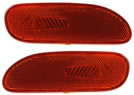 AM ECLIPSE 95-99 CORNER LAMP RH and LH Set of 2 Assembly SKU SET 18-5151-00 Partslink MI2550105 MI2551105 OEM MB882123 MB882124